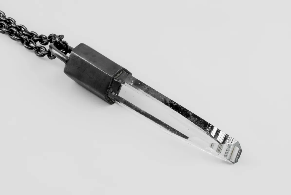 Talisman Necklace (Lemurian Quartz, KA+LEM) made by Parts of Four