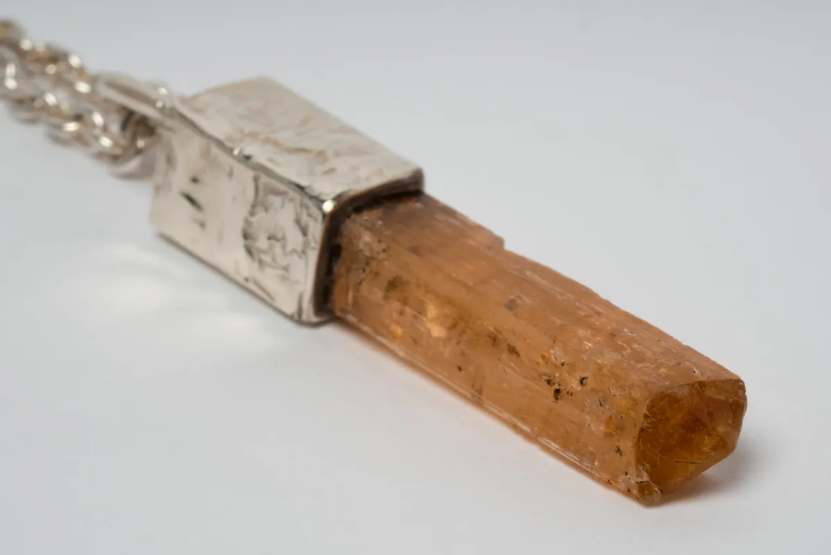 Talisman Necklace (Imperial Topaz, MA10KW+ITOP) sold by Parts of Four