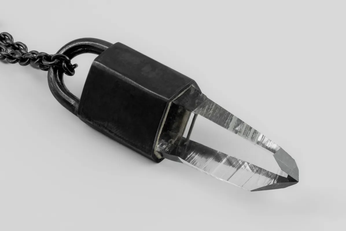 Talisman Necklace (Lemurian Quartz, KA+LEM) sold by Parts of Four