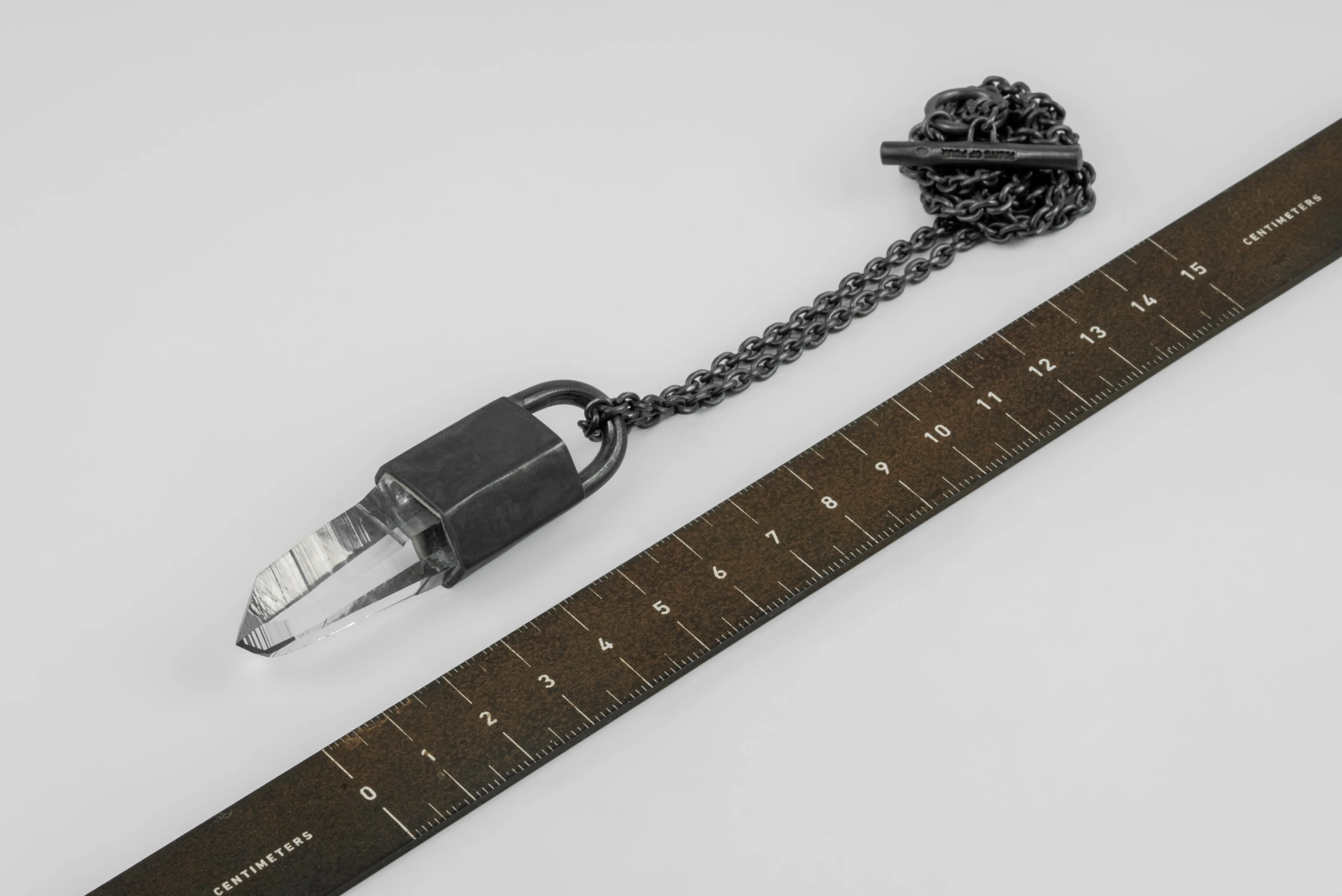 Talisman Necklace (Lemurian Quartz, KA+LEM) sold by Parts of Four product image thumbnail 5