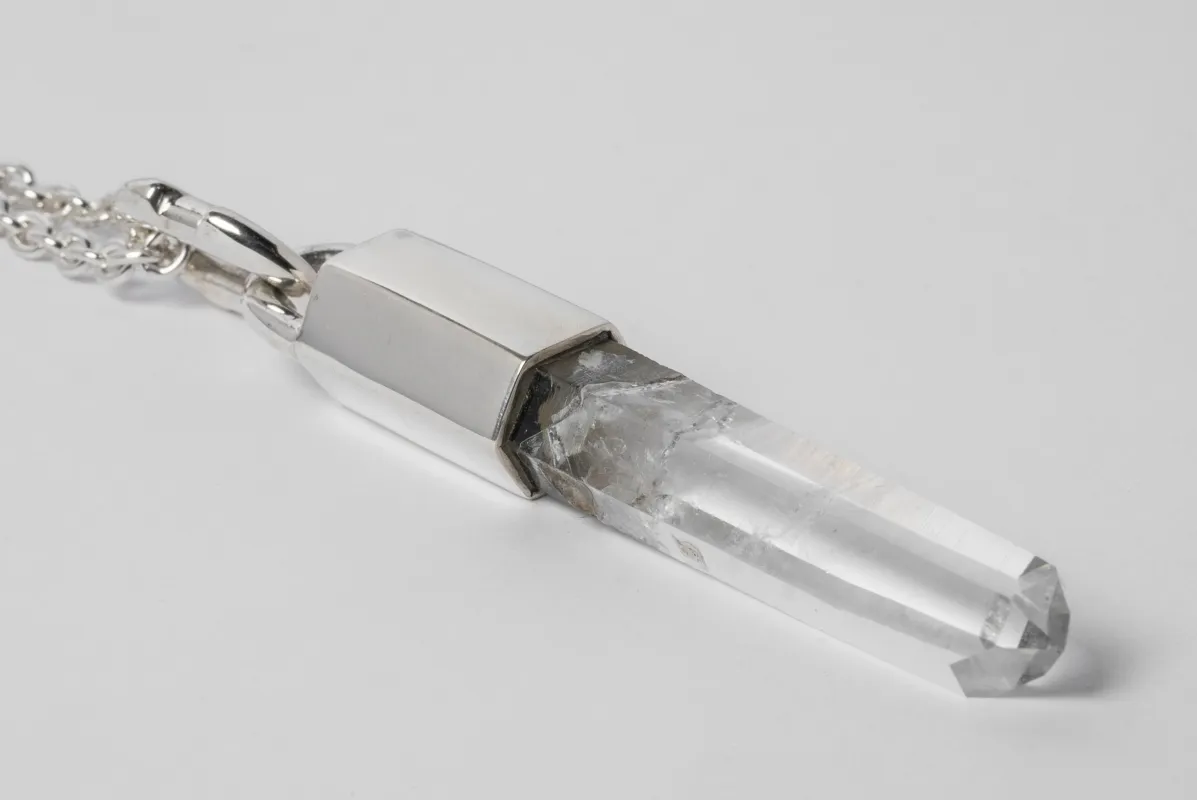 Talisman Necklace (Deco Linked, Lemurian Quartz, PA+LEM) sold by Parts of Four