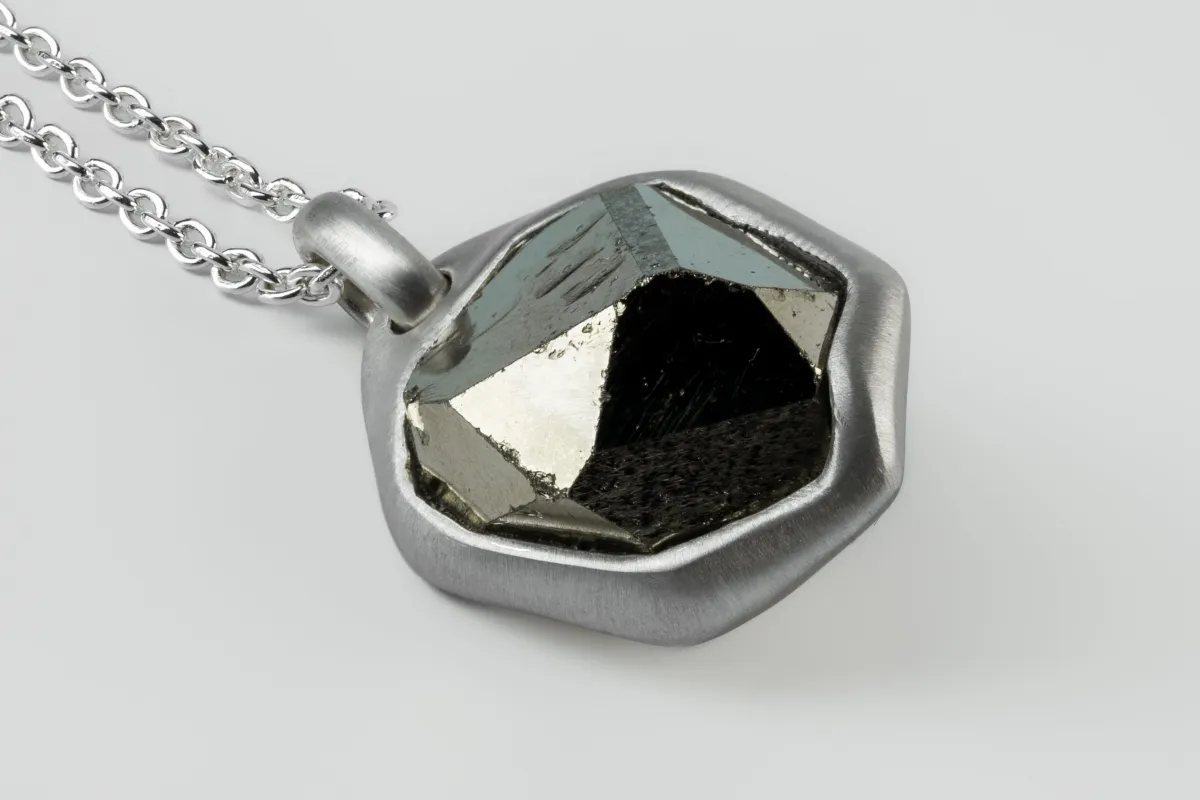 Halos Necklace (Pyrite, MA+PYR) made by Parts of Four