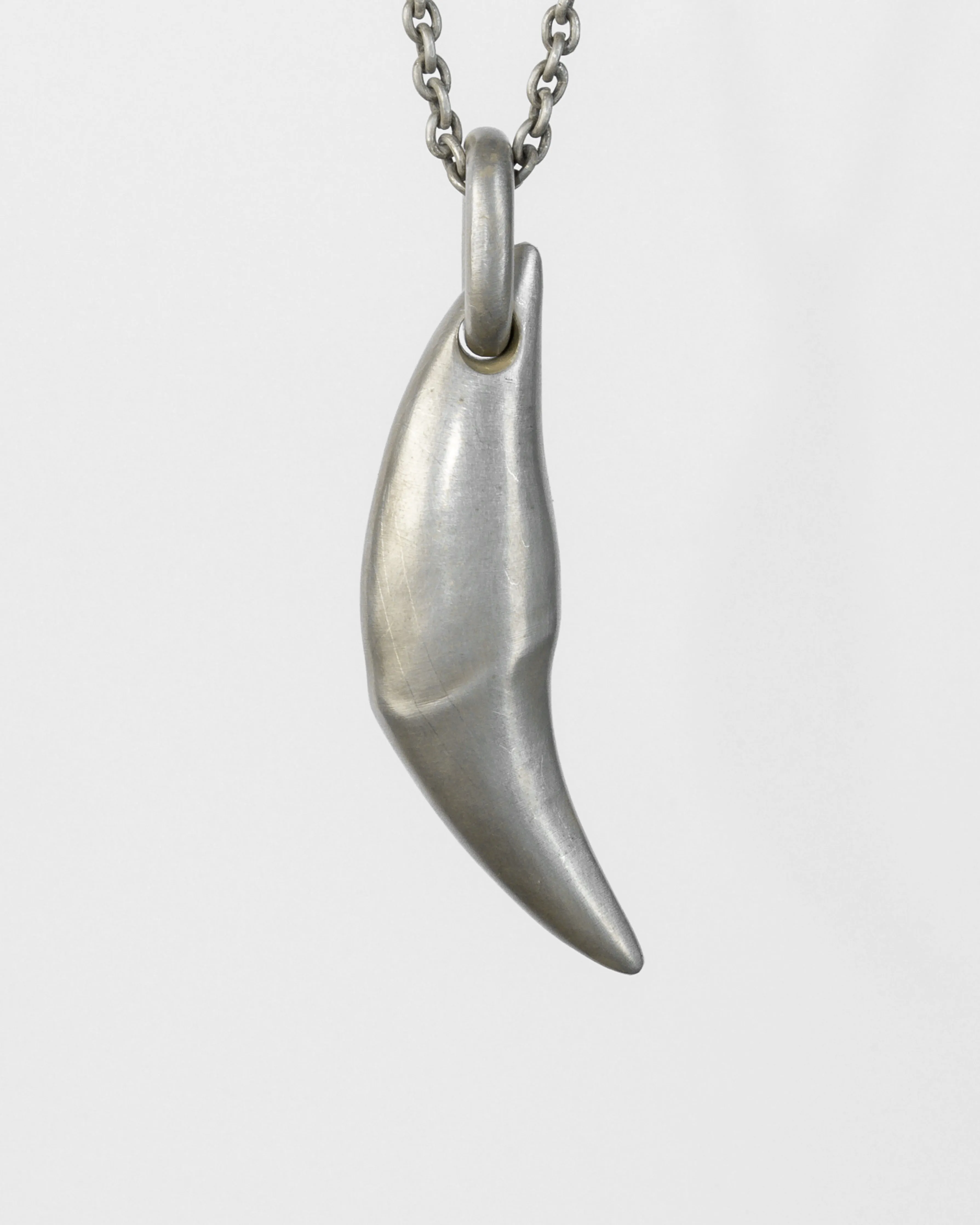 Wolf Tooth Necklace (Ghost, Big, AS+DA) sold by Parts of Four