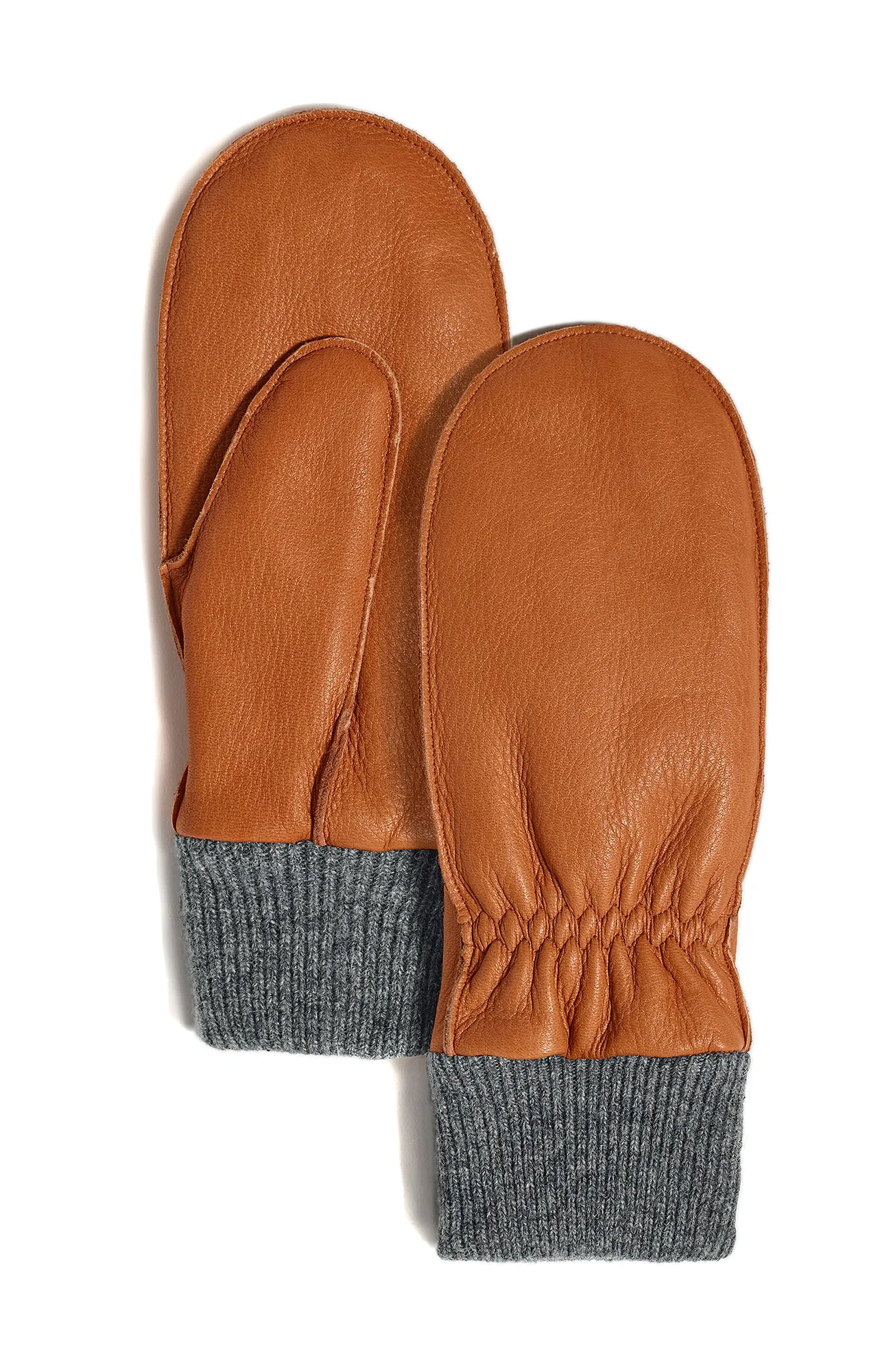 DELTA LEATHER MITTENS - Women sold by Brume