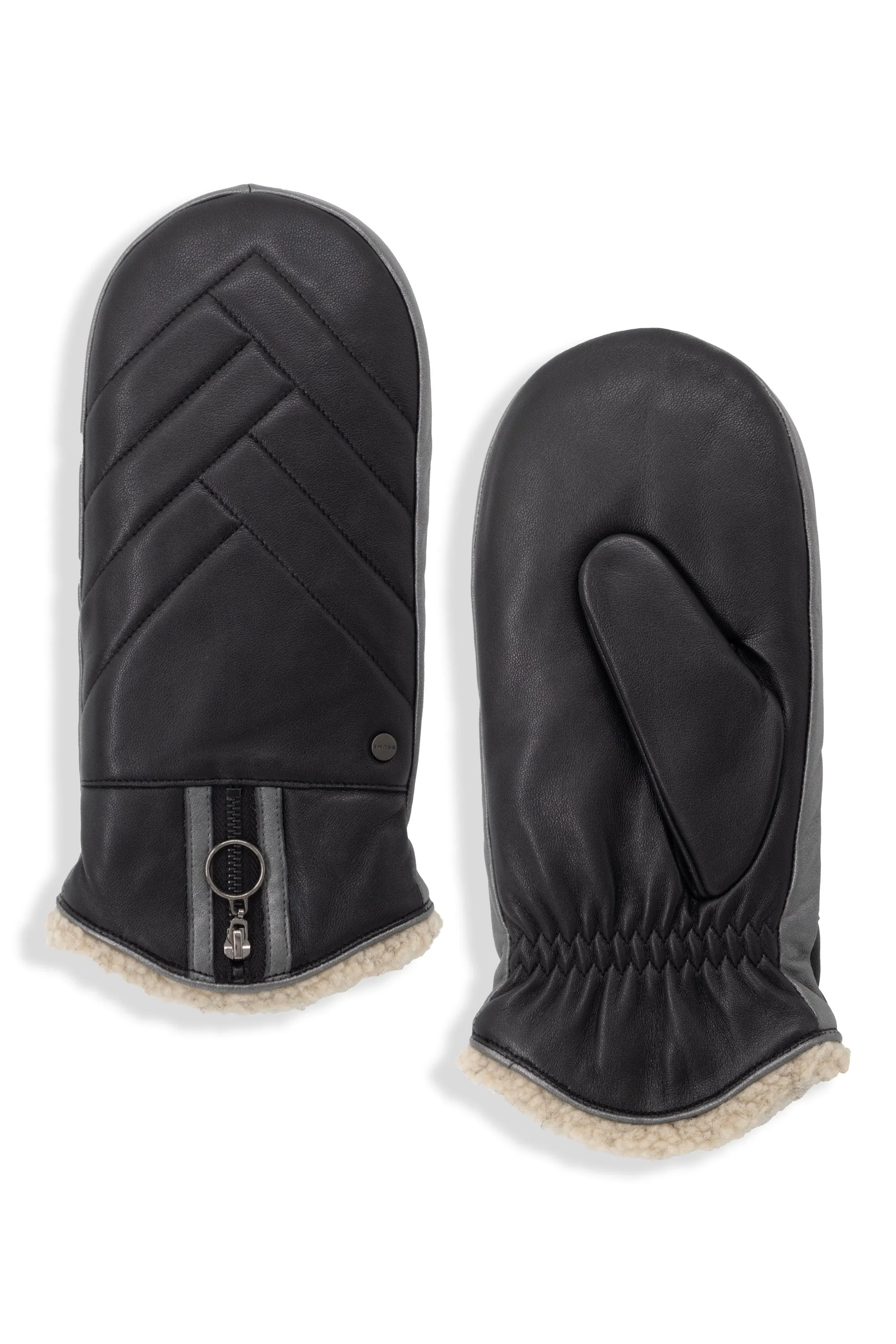 BANFF LEATHER MITTENS - Women sold by Brume product image thumbnail 2