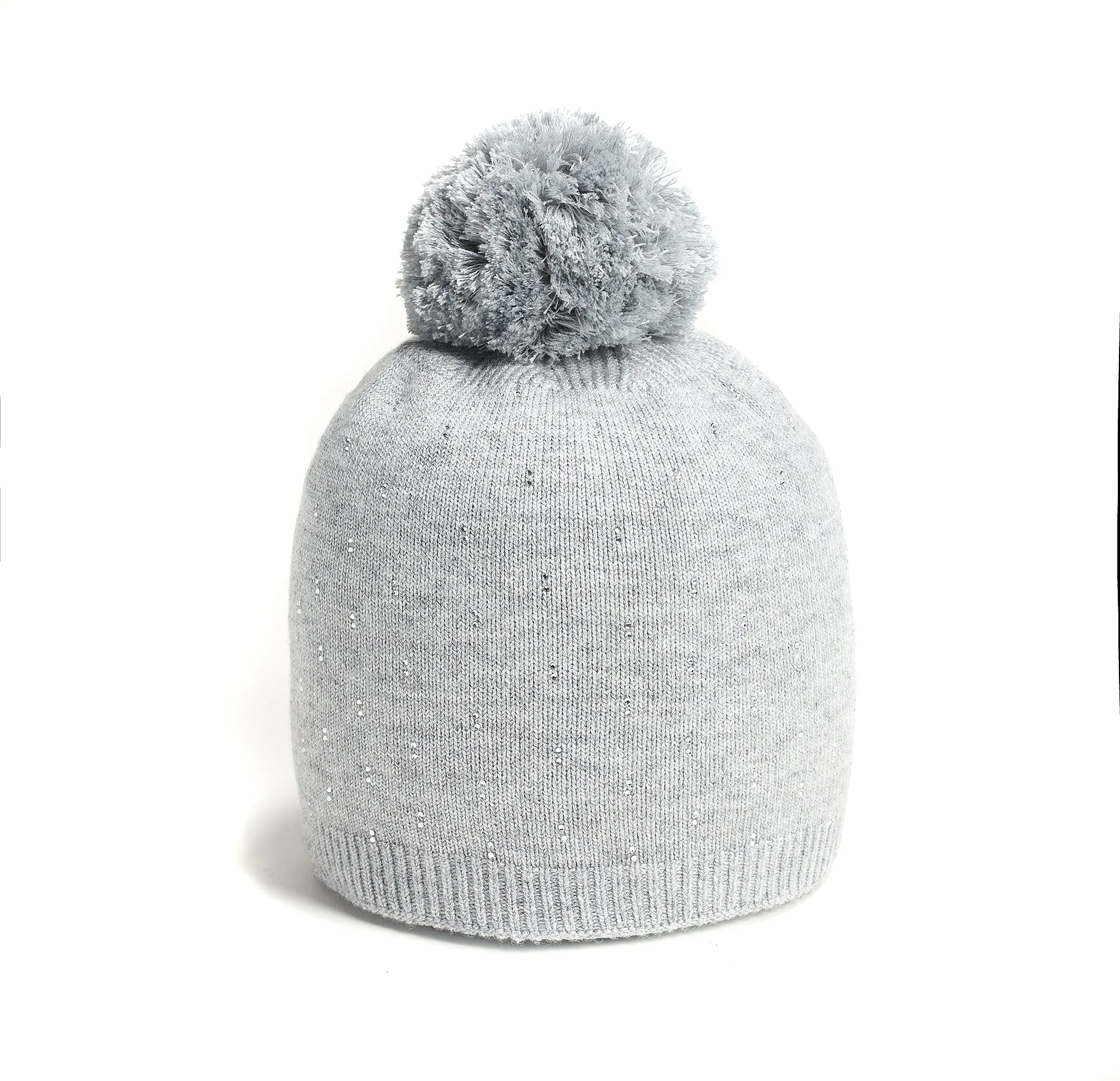 Diadem Peak Reversible Pompom Beanie - Women sold by Brume