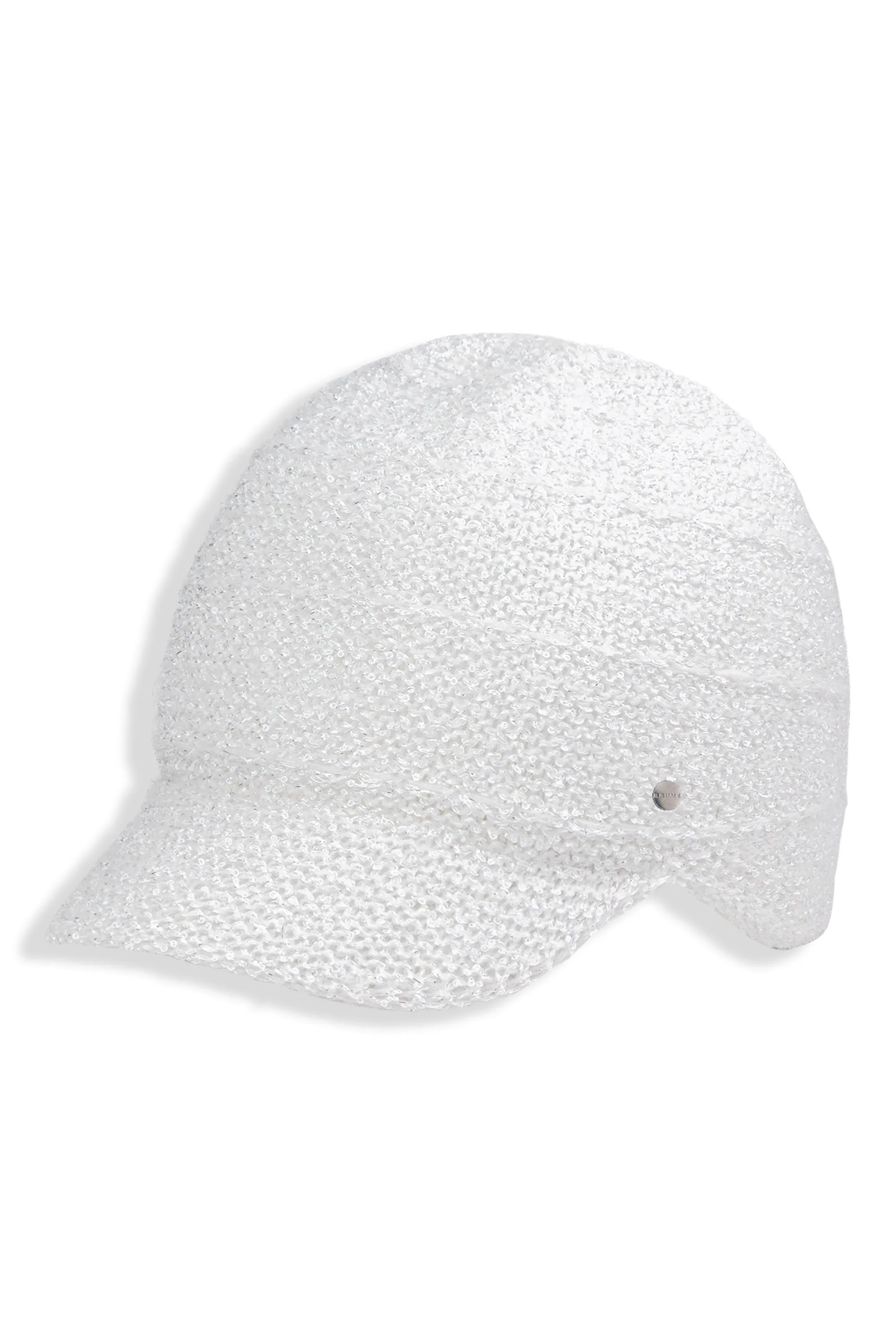 SILVER PEAK SEQUINS KNIT CAP - Women sold by Brume