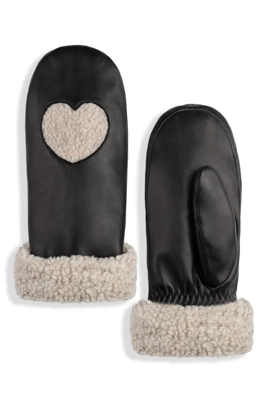 Contrecoeur Leather Mittens – Women sold by Brume