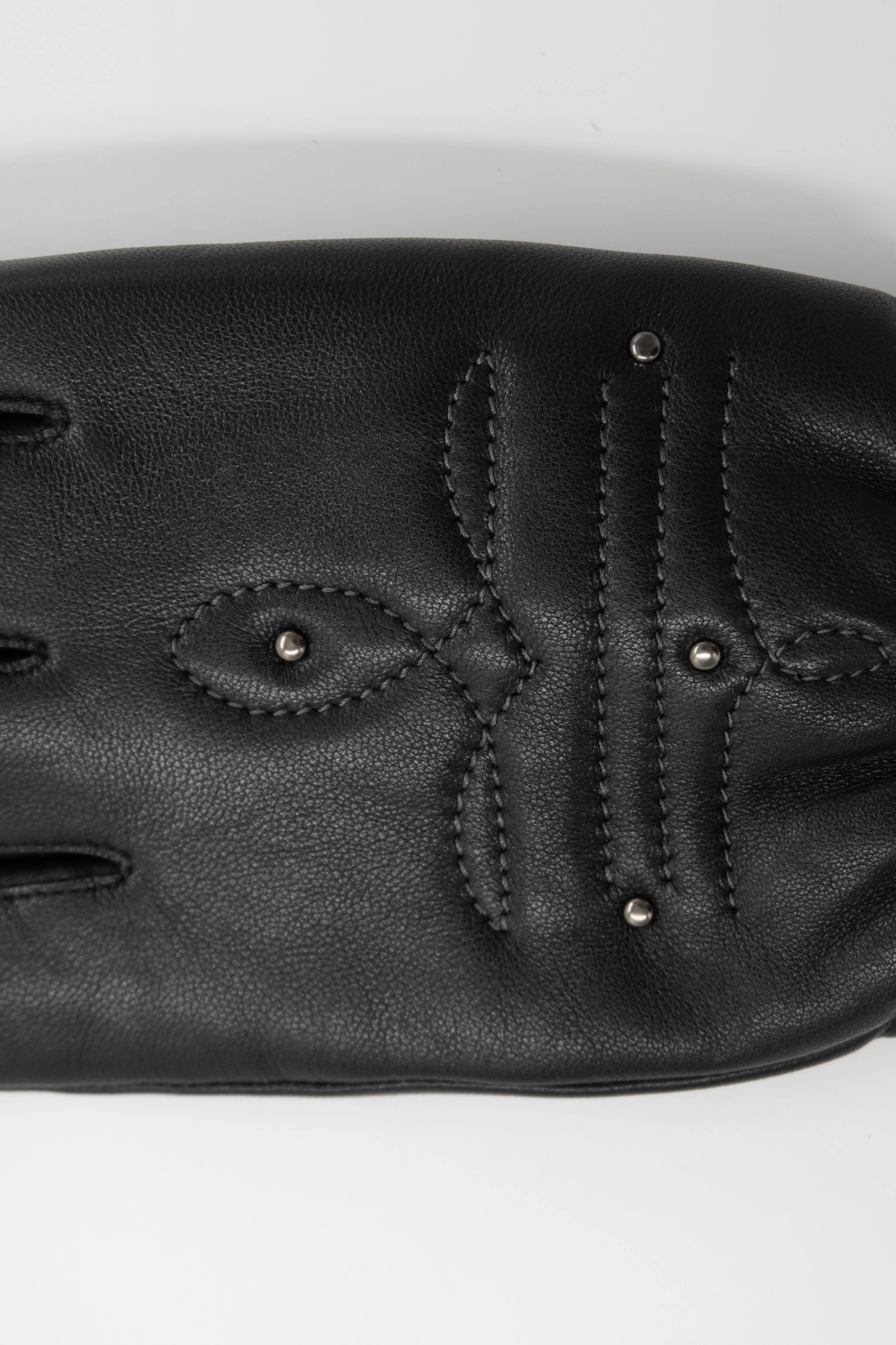 FLIN FLON WESTERN LEATHER GLOVES - Women sold by Brume product image thumbnail 3