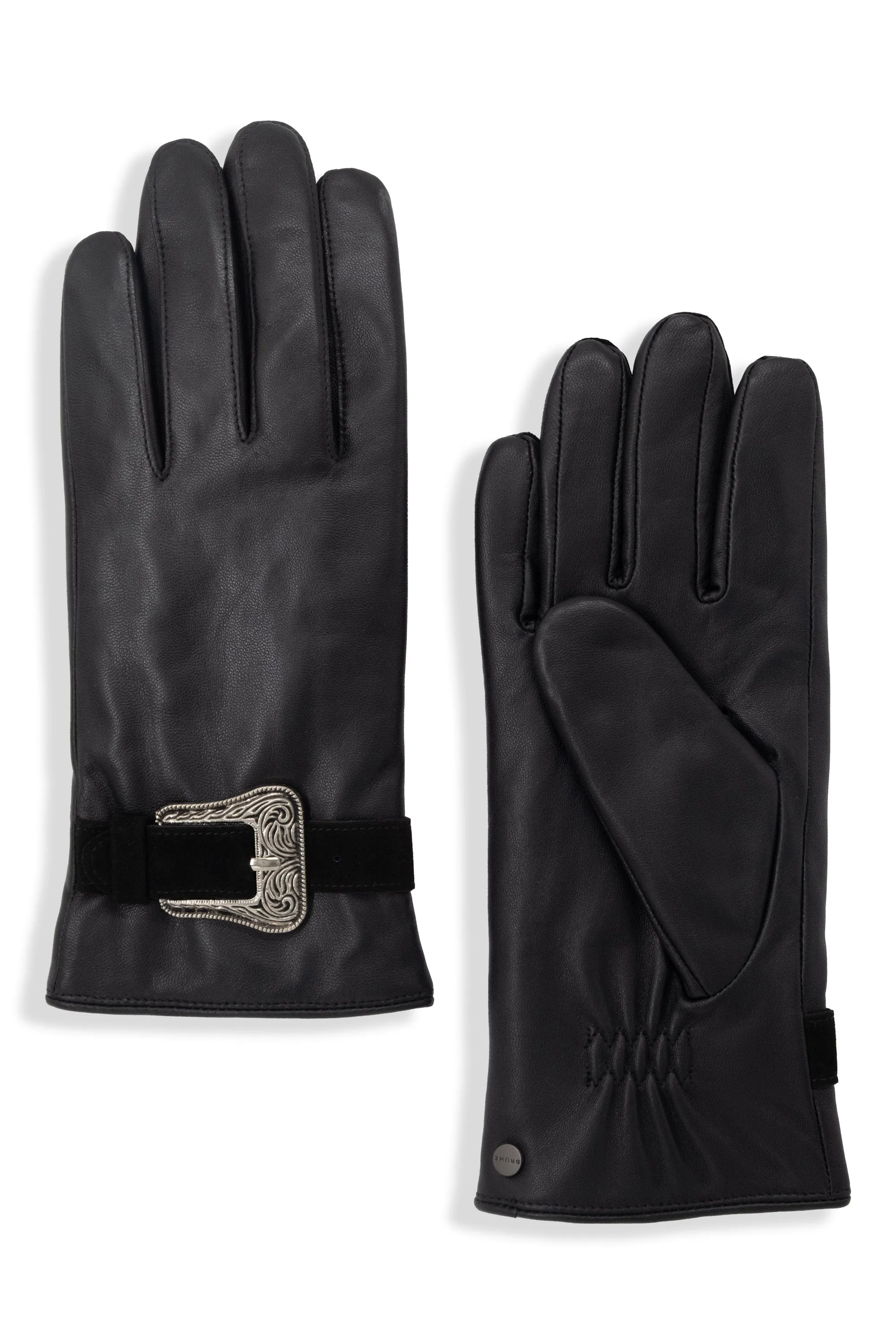 Dawson Creek Western Leather Gloves — Women sold by Brume