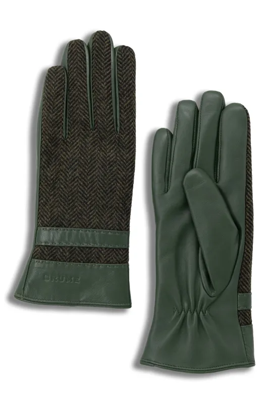 Waterloo Knit & Leather Gloves — Women made by Brume