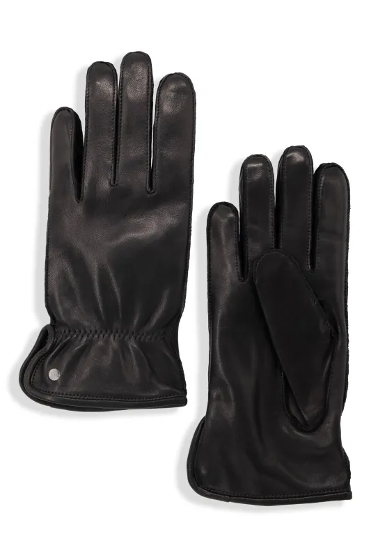 Orillia Silk‑Lined Lambskin Gloves – Women made by Brume