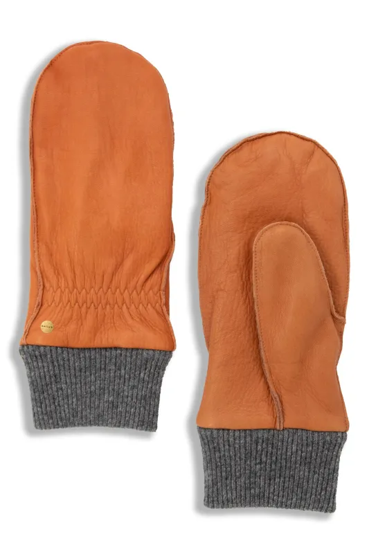Delta Deerskin Leather Mittens - Women sold by Brume