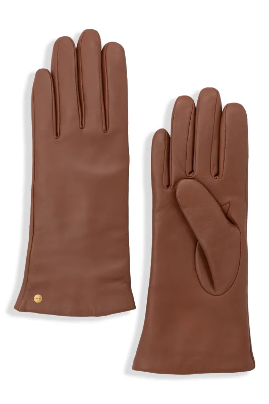 Sydney Cashmere Lined Long Leather Gloves - Women sold by Brume