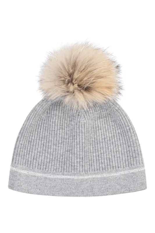 White Crown Mountain Beanie - Women made by Brume