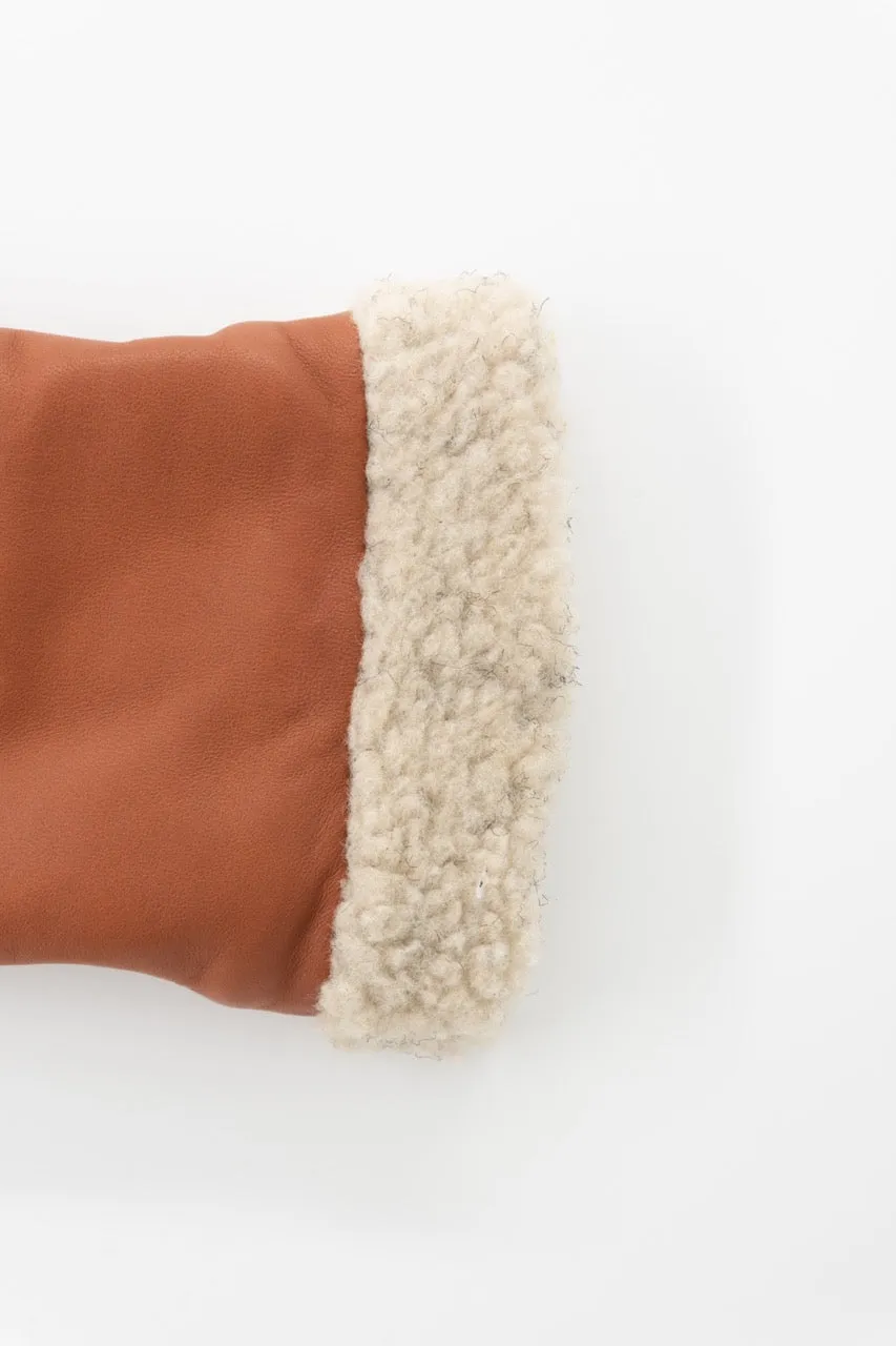 Contrecoeur Leather Mittens - Women sold by Brume product image thumbnail 4