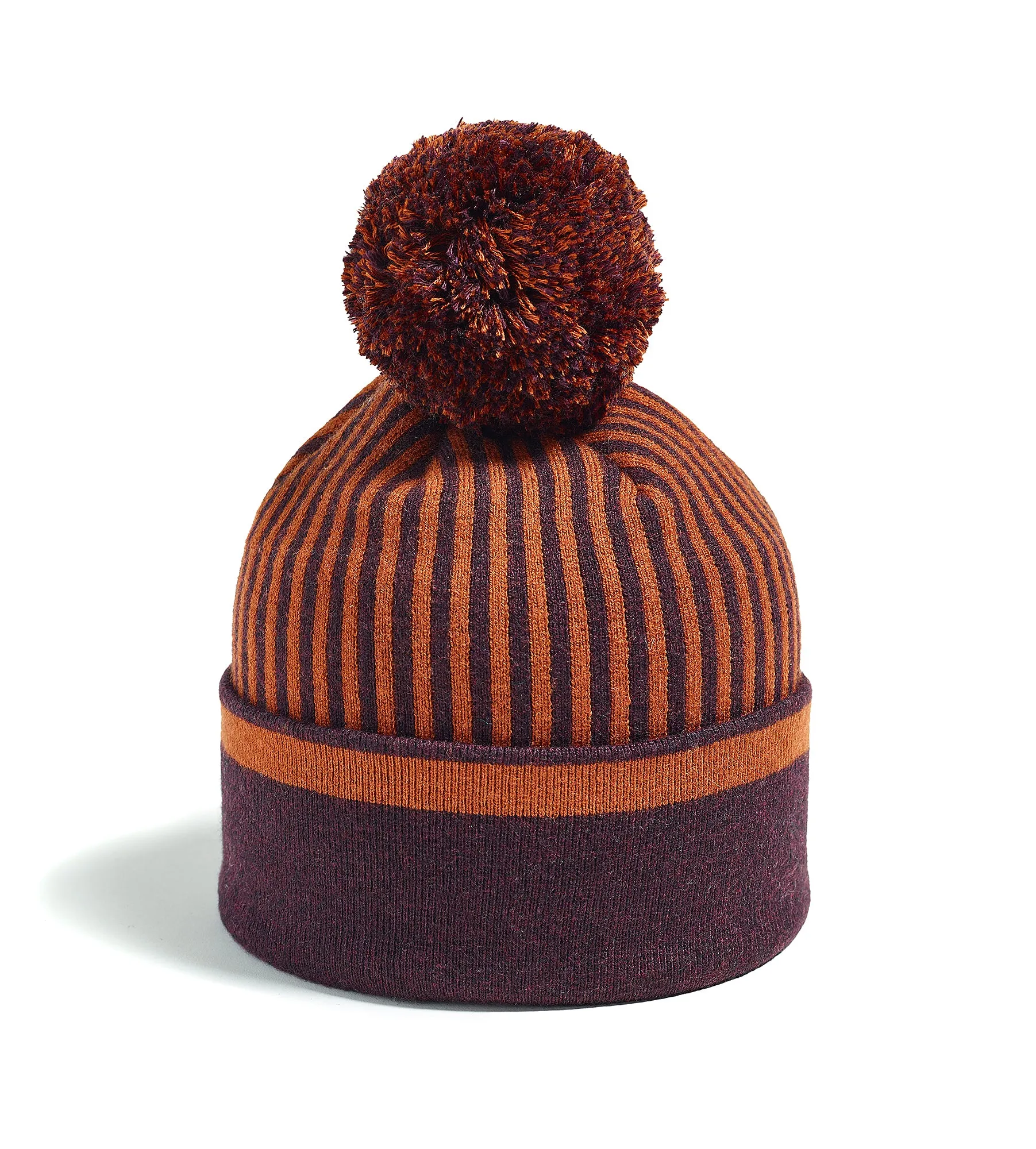 McArthur Peak Retro Reversible Beanie with Removable Pompom - Unisex sold by Brume product image thumbnail 2