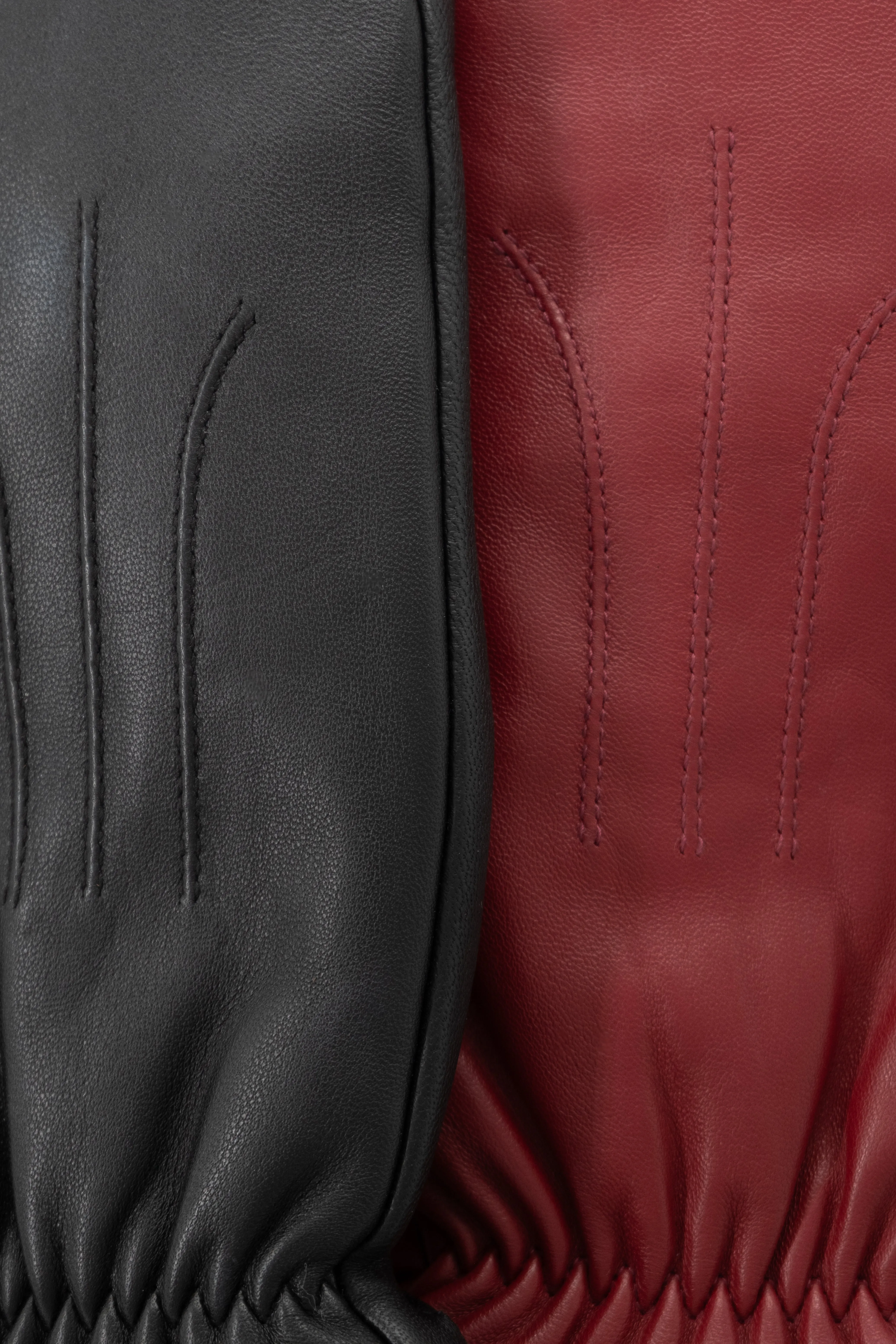 Sutton Leather Mittens With Individual Fingers - Women sold by Brume product image thumbnail 4