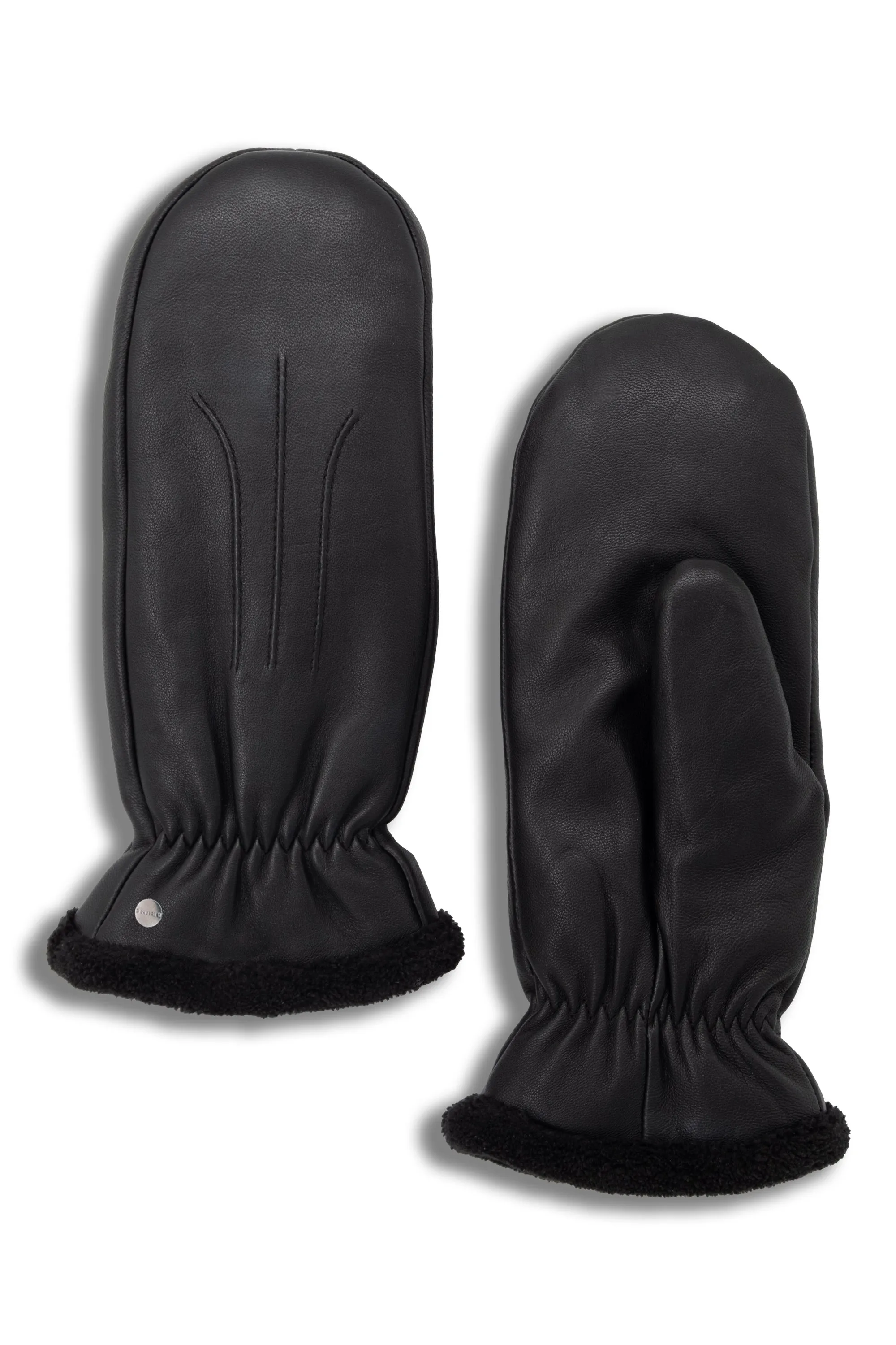 Sutton Leather Mittens With Individual Fingers - Women sold by Brume product image thumbnail 2