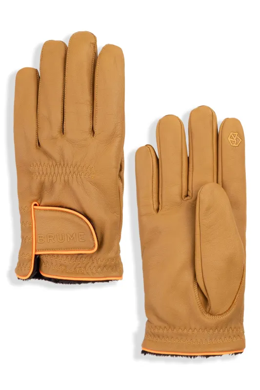 JAMES LEATHER GLOVES - Men made by Brume