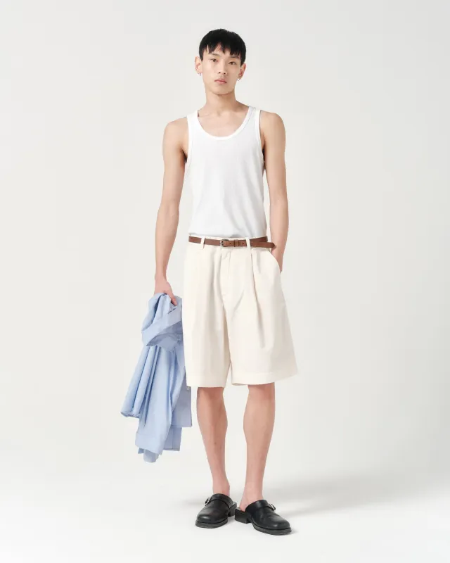 Volume Short - Natural Herringbone sold by Asha Jasper