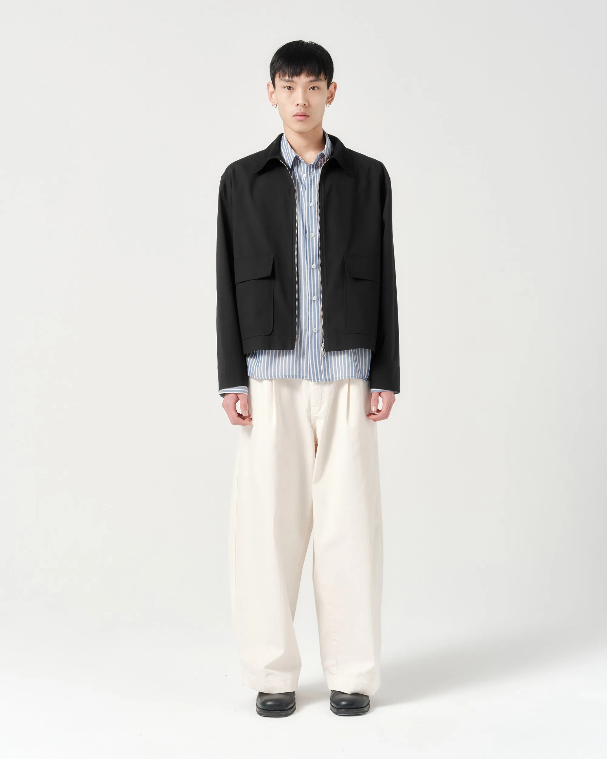 Cary Jacket - Black Ink sold by Asha Jasper