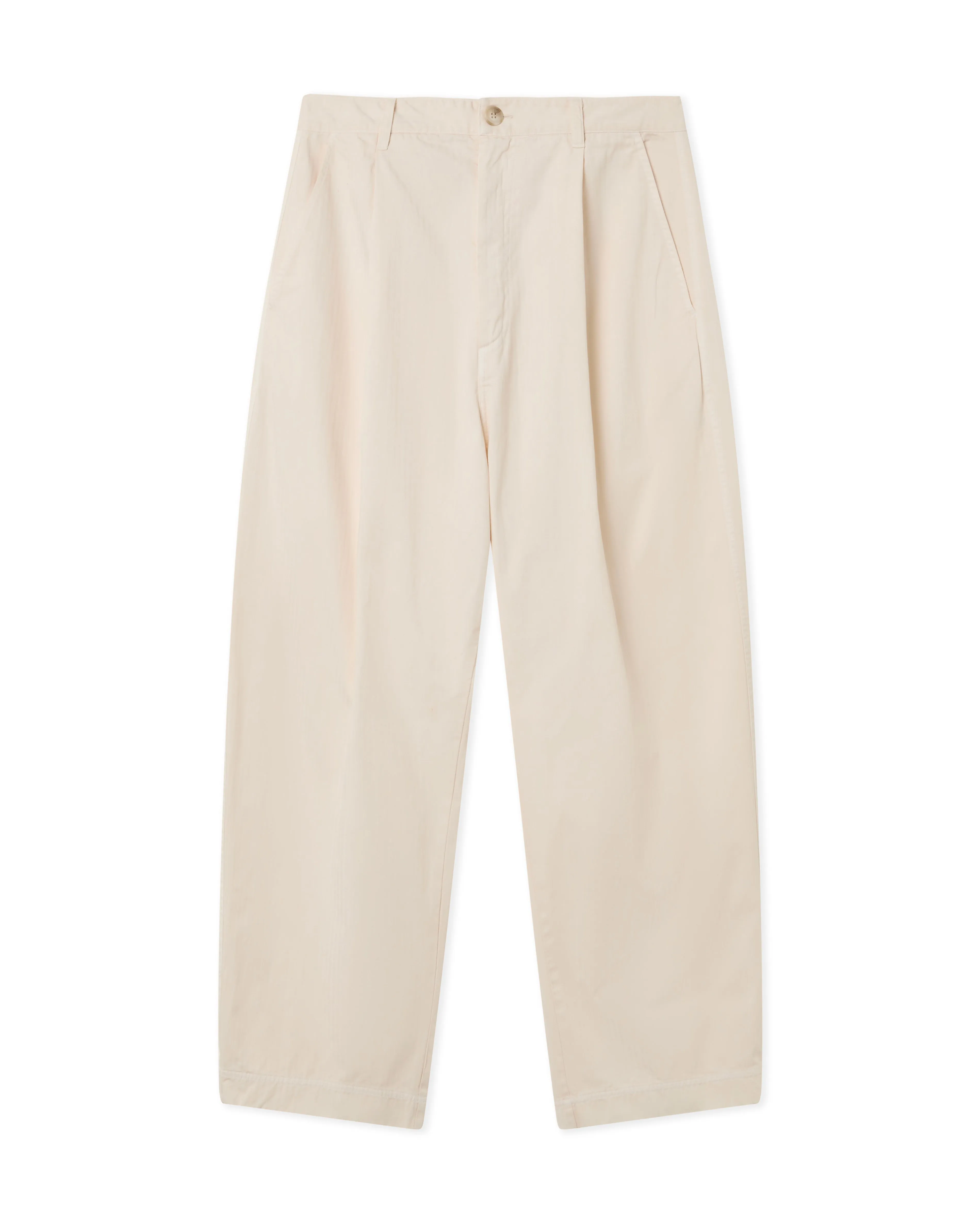 Volume Trouser - Natural Herringbone sold by Asha Jasper product image thumbnail 2