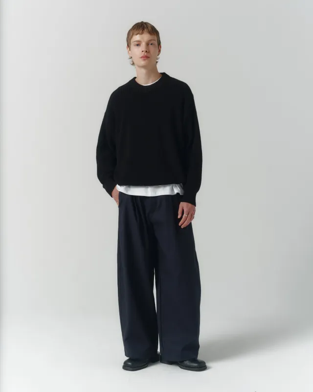 Half-Cardigan Organic Knit - Black sold by Asha Jasper