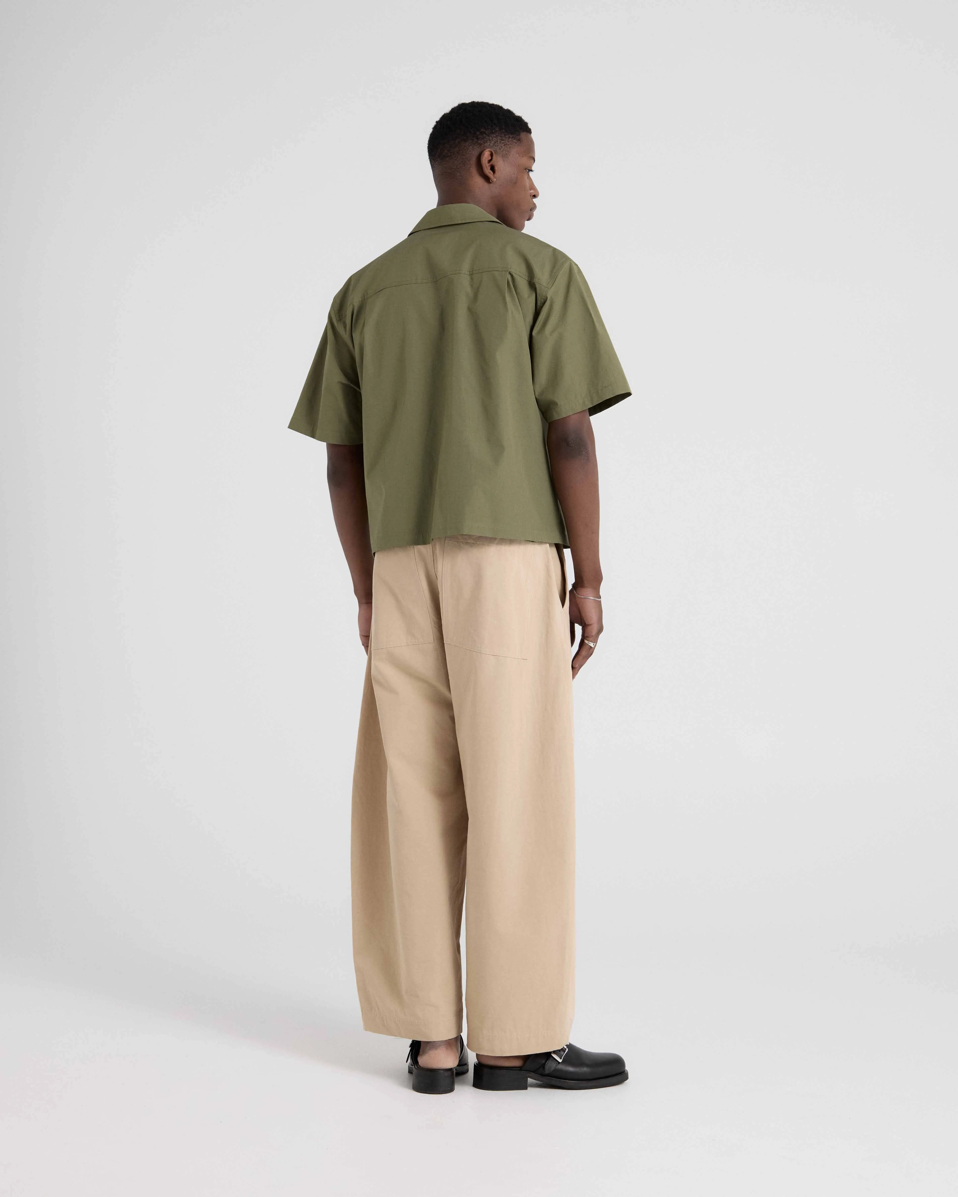 Box Poplin Shirt - Olive sold by Asha Jasper product image thumbnail 5