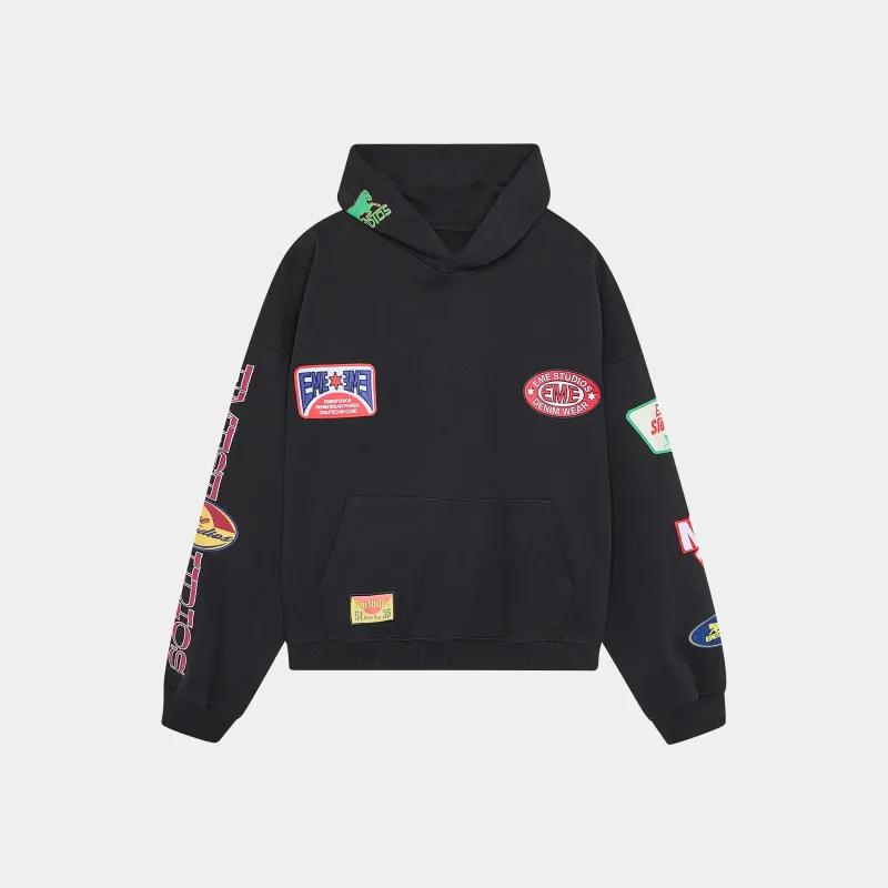 Patches Shadow Oversized Hoodie sold by EME STUDIOS