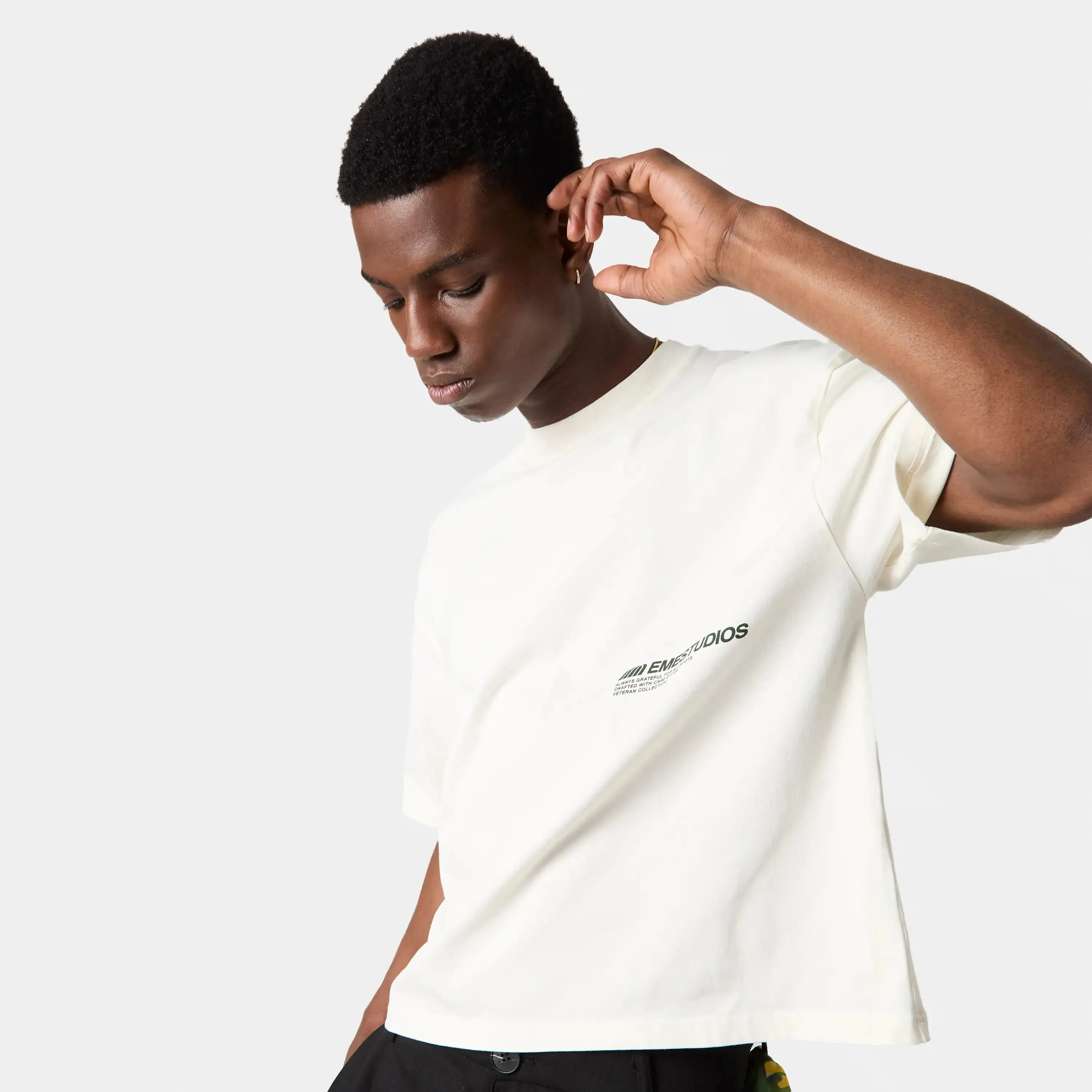 Roots Off Sand Oversized Tee sold by EME STUDIOS product image thumbnail 2