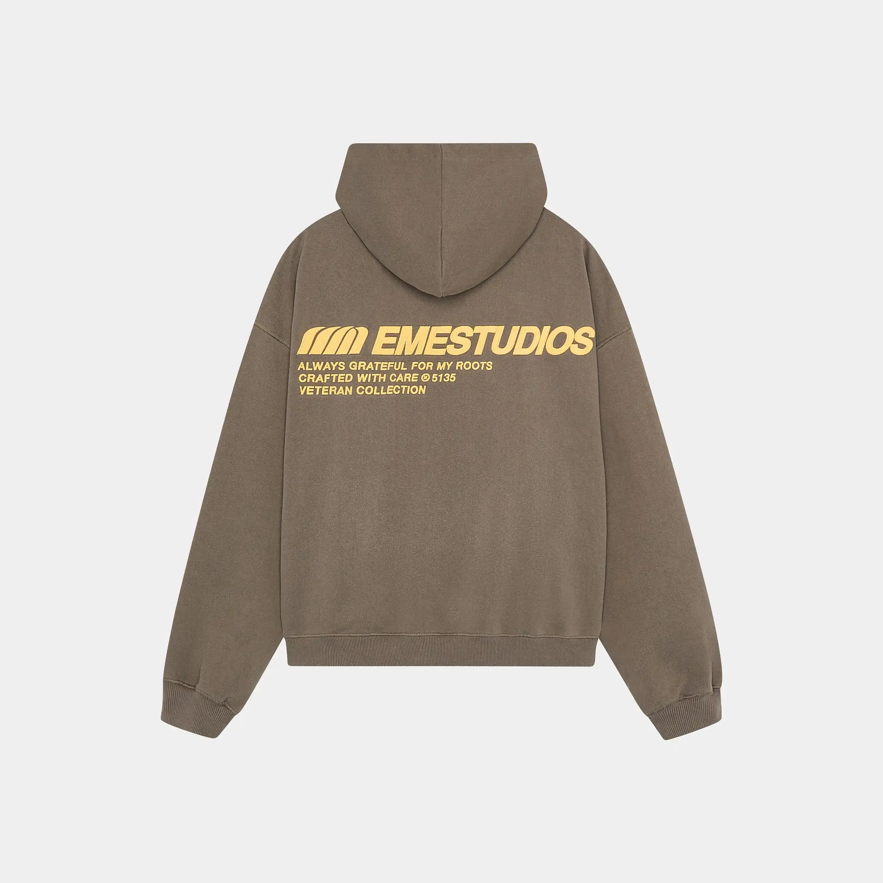 Roots Muddy Brown Oversized Hoodie sold by EME STUDIOS