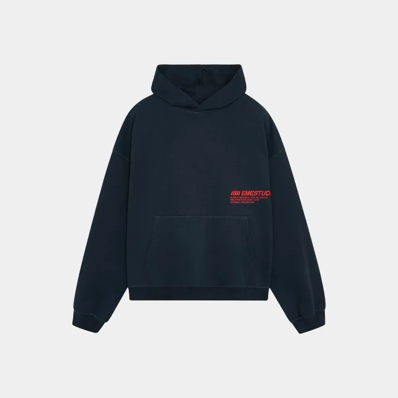 Roots Navy Oversized Hoodie sold by EME STUDIOS