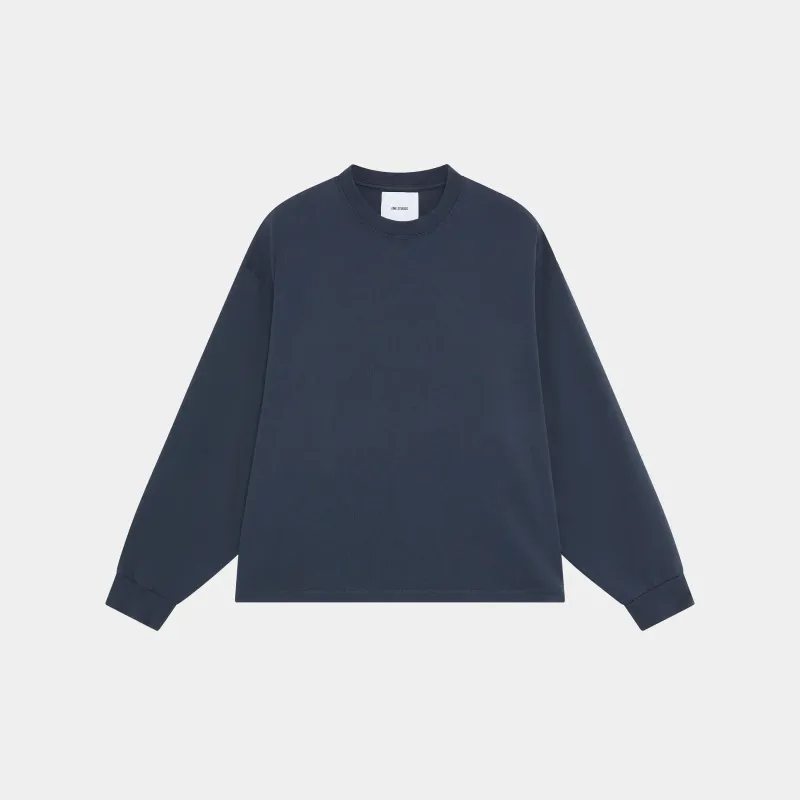 Basic Navy Long Sleeve sold by EME STUDIOS