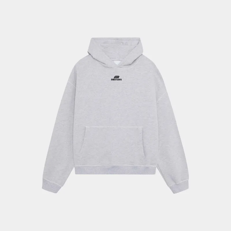 Basic Heather Grey Oversized Hoodie sold by EME STUDIOS