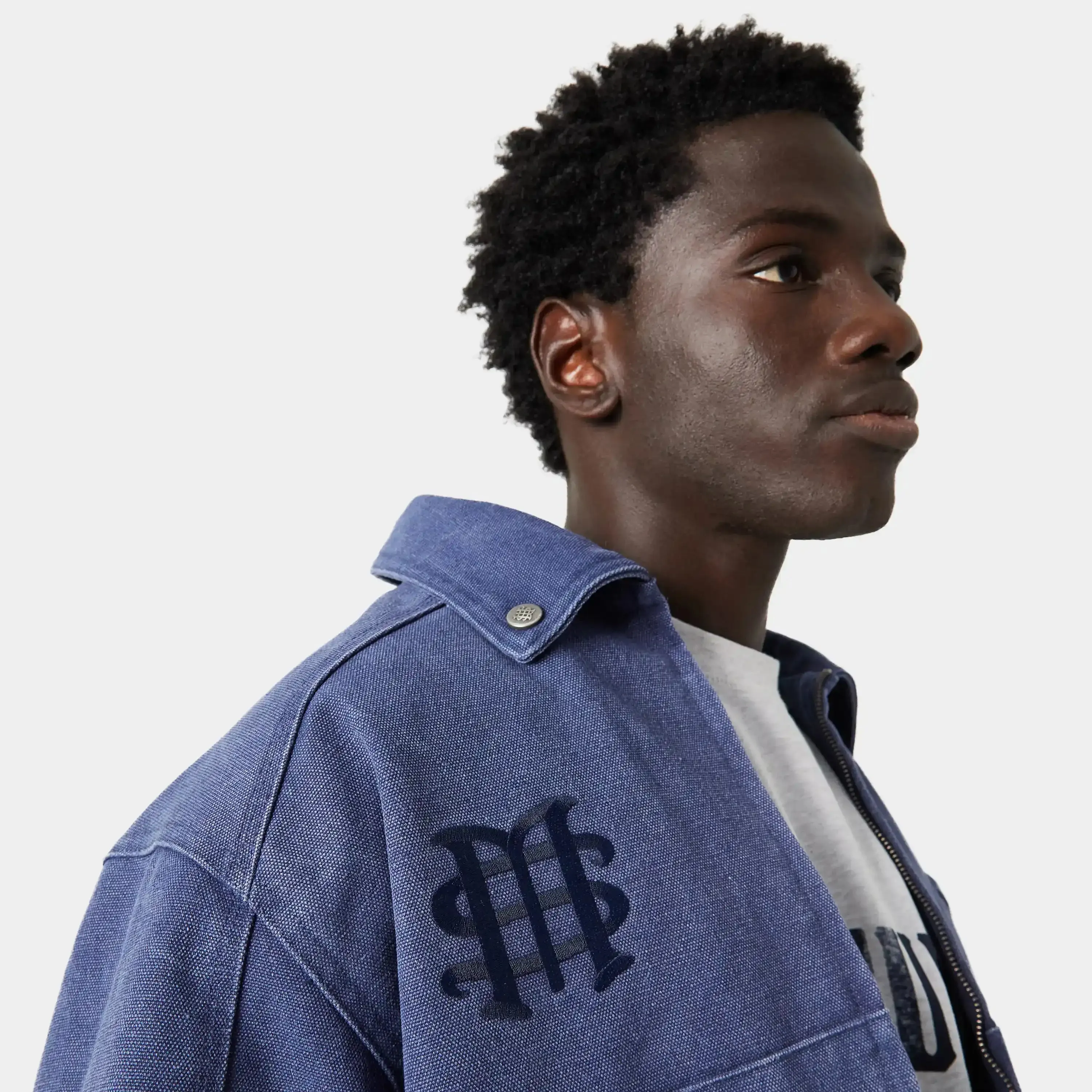 Wake Straight Jacket Navy sold by EME STUDIOS product image thumbnail 5