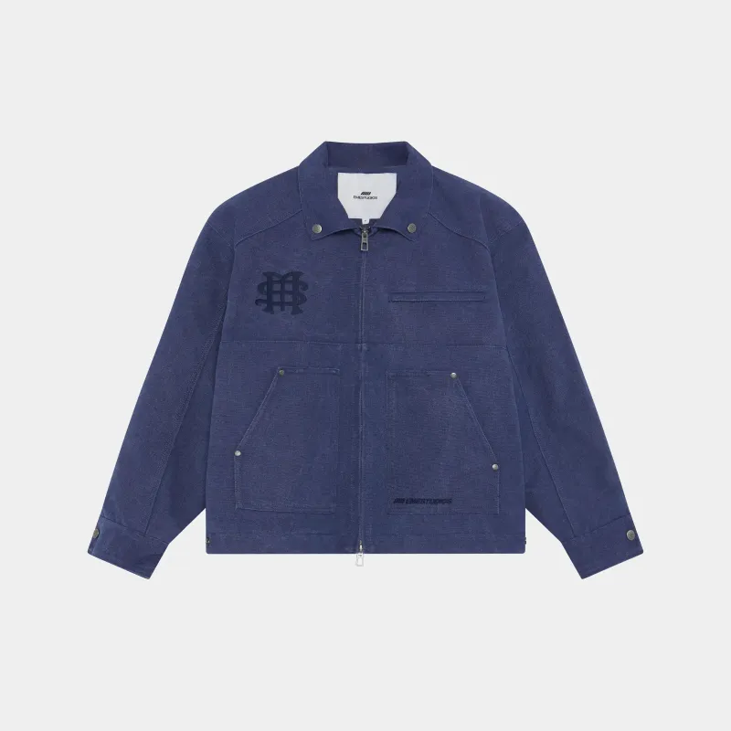 Wake Straight Jacket Navy sold by EME STUDIOS