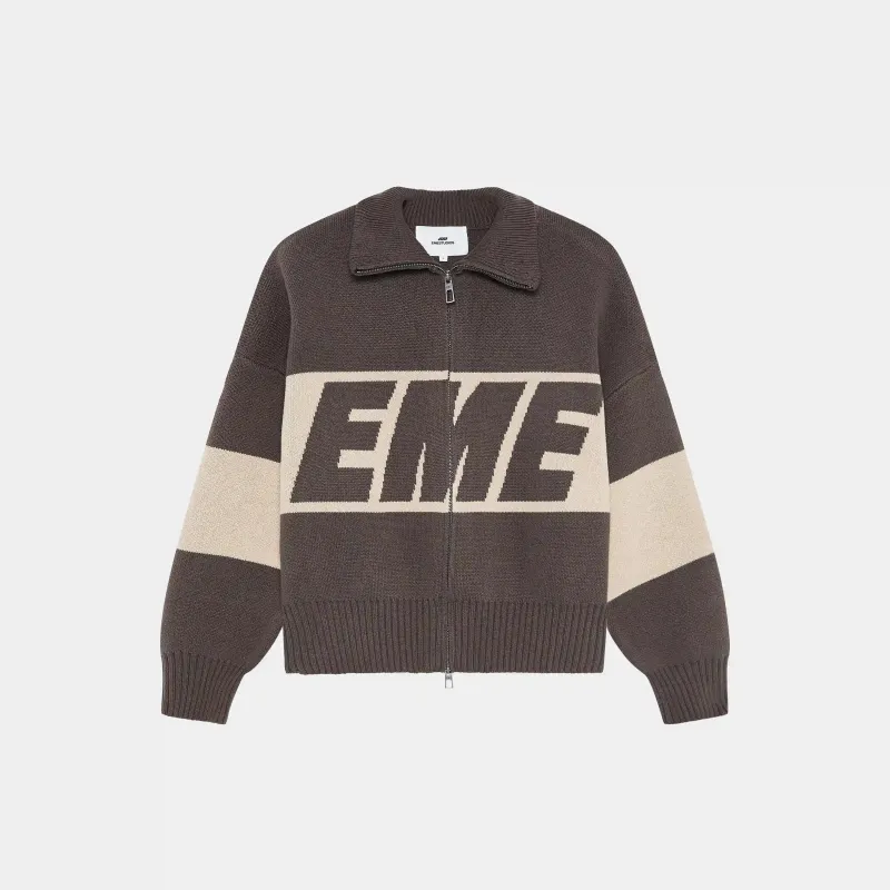 Thrill Falcon Zipper Knit sold by EME STUDIOS
