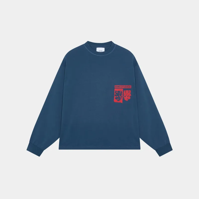 CPH Shield Navy Long Sleeve made by EME STUDIOS