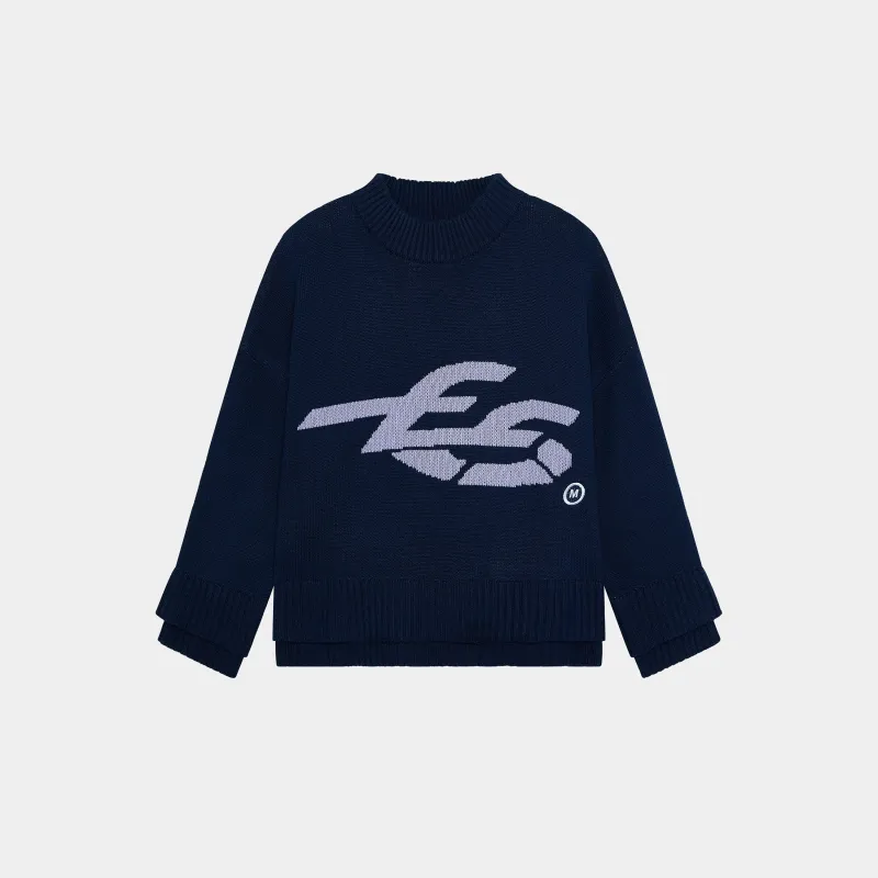 Bryss Navy Knit sold by EME STUDIOS