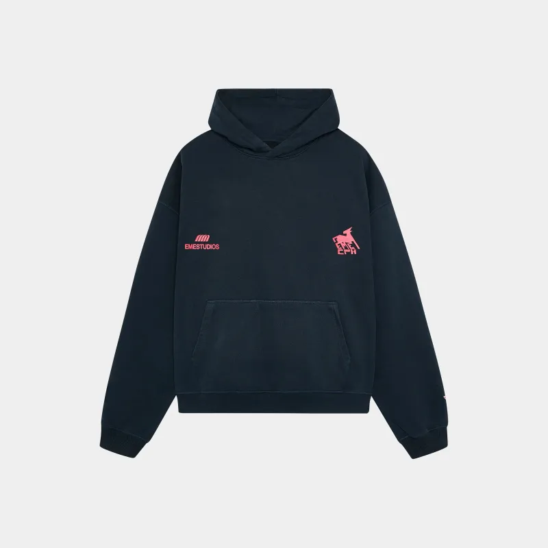 Rensdyr Navy Hoodie sold by EME STUDIOS