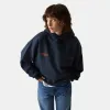 Courageous Navy Oversized Hoodie sold by EME STUDIOS