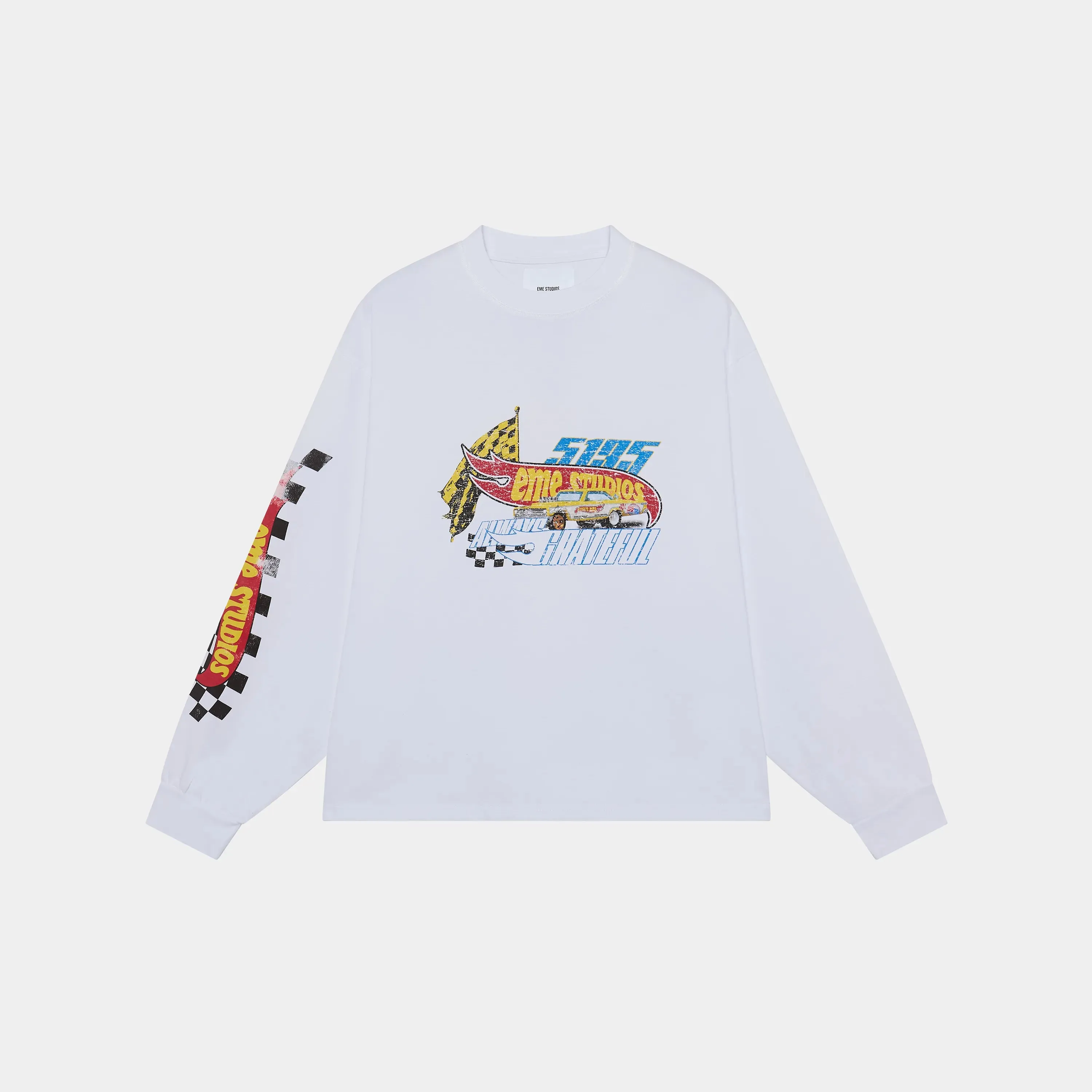 Eme Wheels Pearl Longsleeve sold by EME STUDIOS