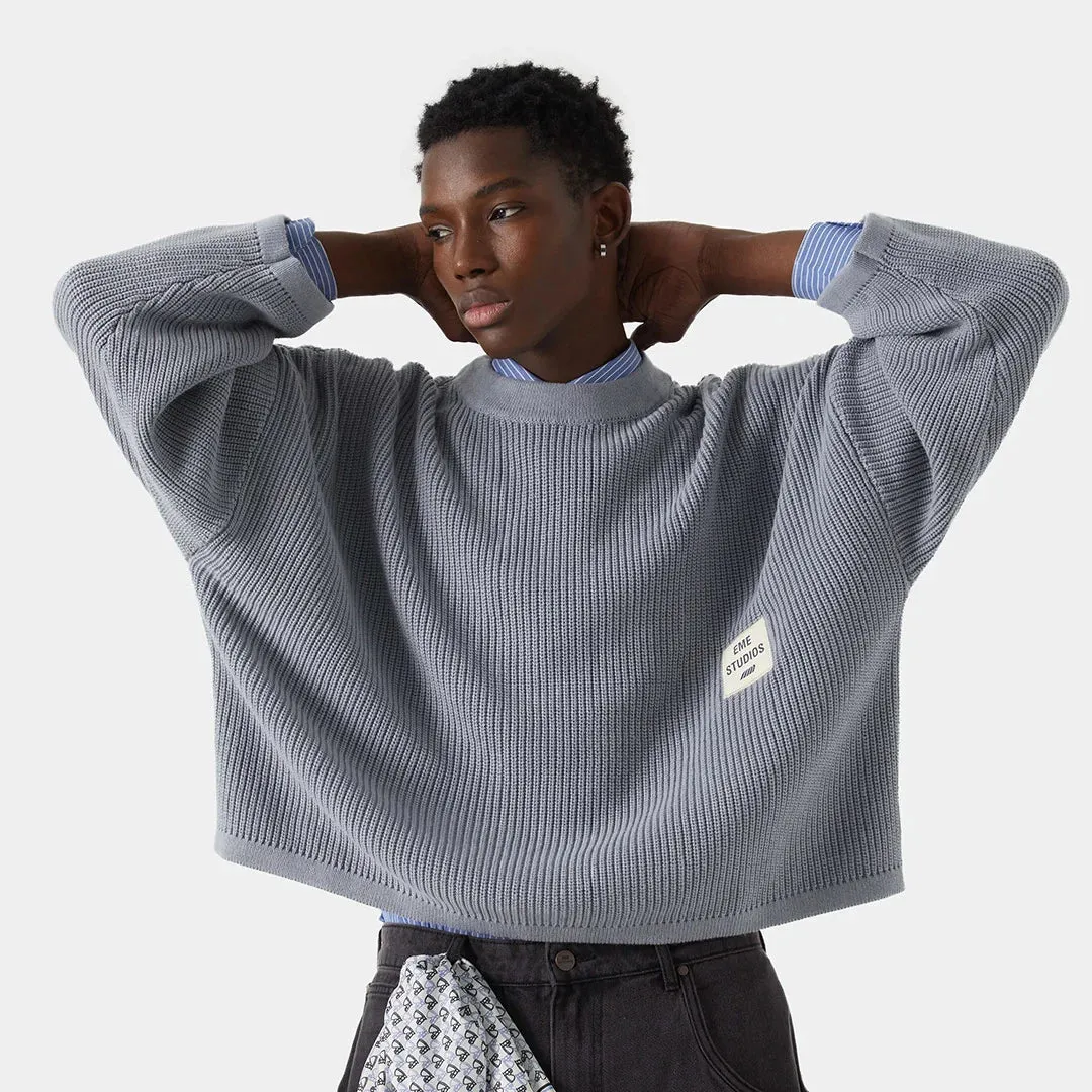 Sleek Stormmist Knit Sweater sold by EME STUDIOS product image thumbnail 5