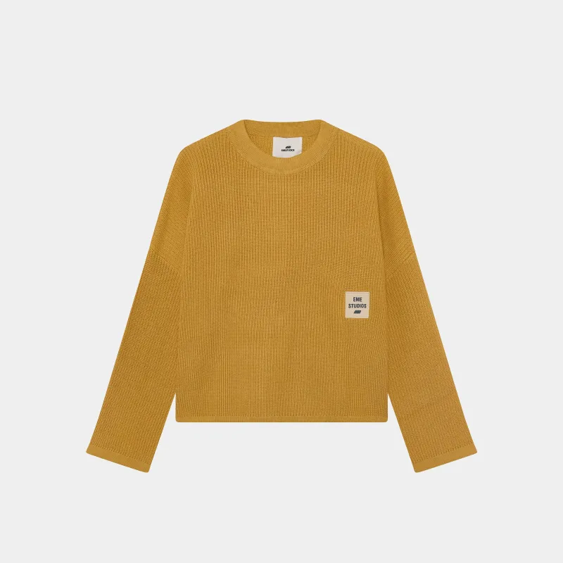 Sleek Harvest Knit Sweater sold by EME STUDIOS