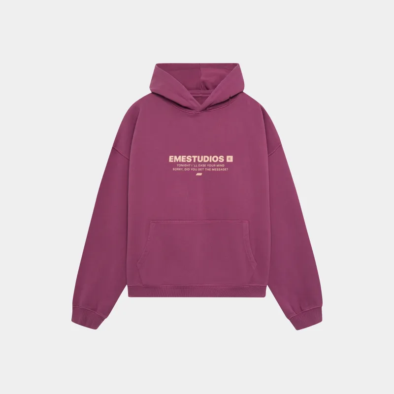 Hectic Dry Rose Oversized Hoodie sold by EME STUDIOS
