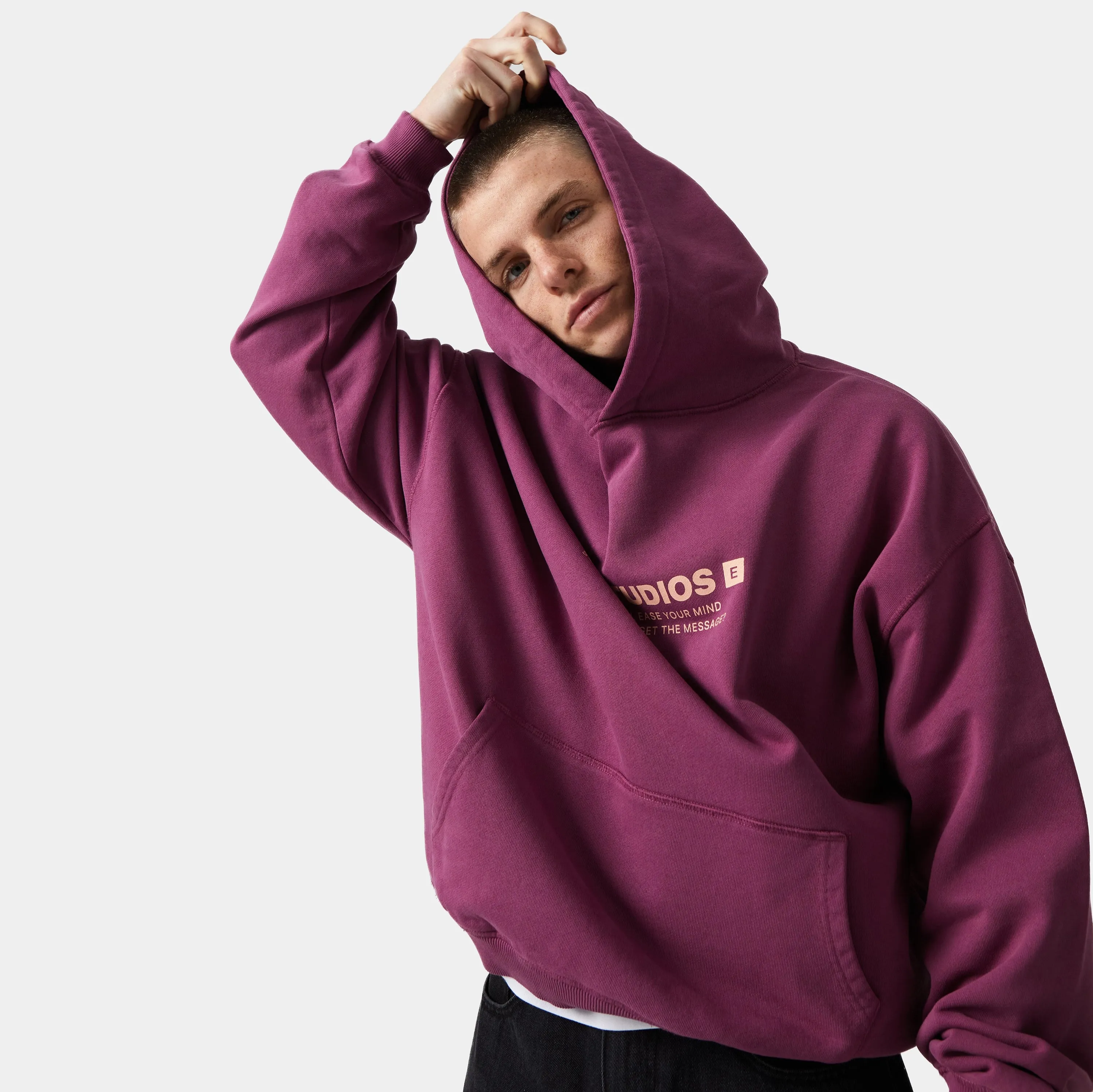 Hectic Dry Rose Oversized Hoodie sold by EME STUDIOS product image thumbnail 4