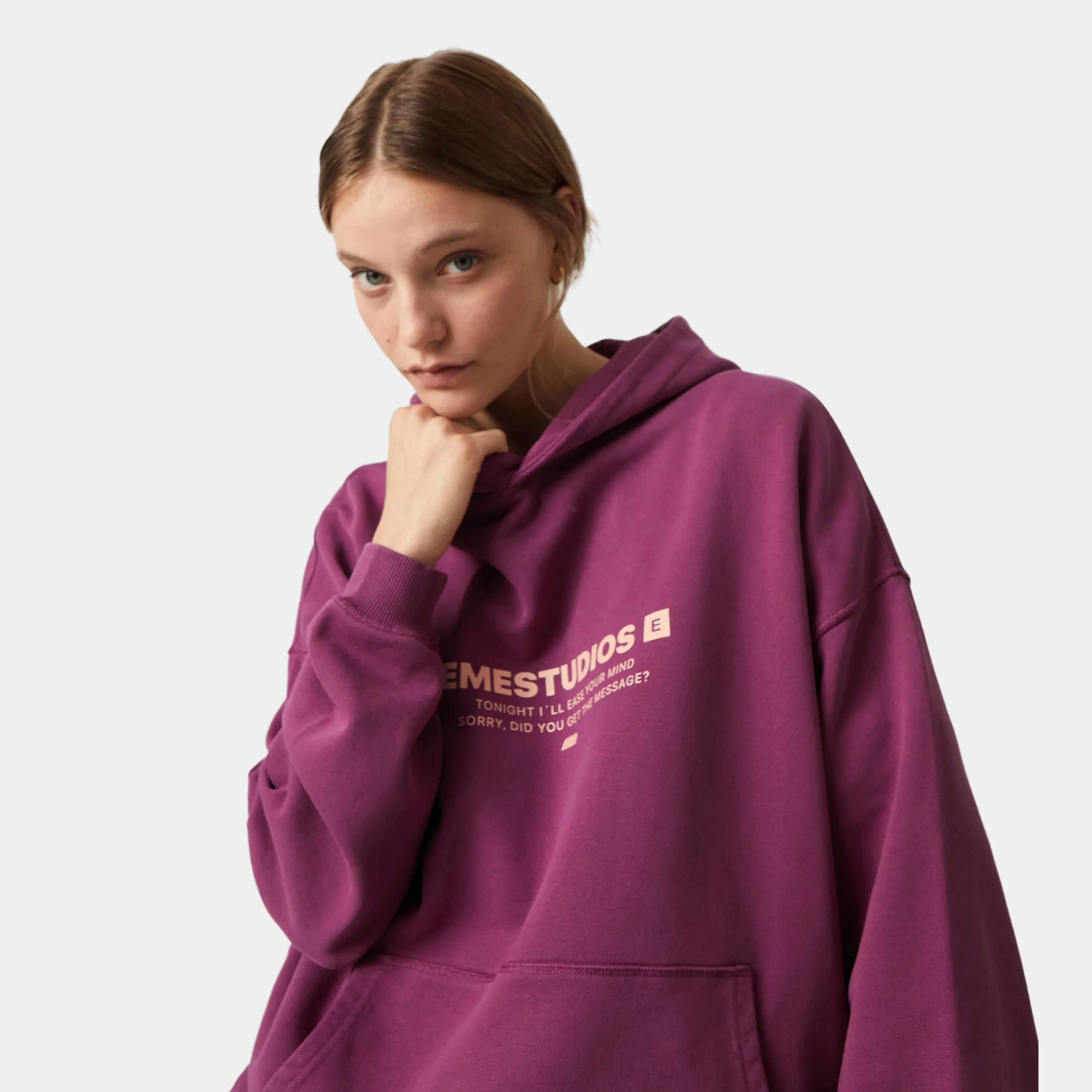 Hectic Dry Rose Oversized Hoodie sold by EME STUDIOS product image thumbnail 5