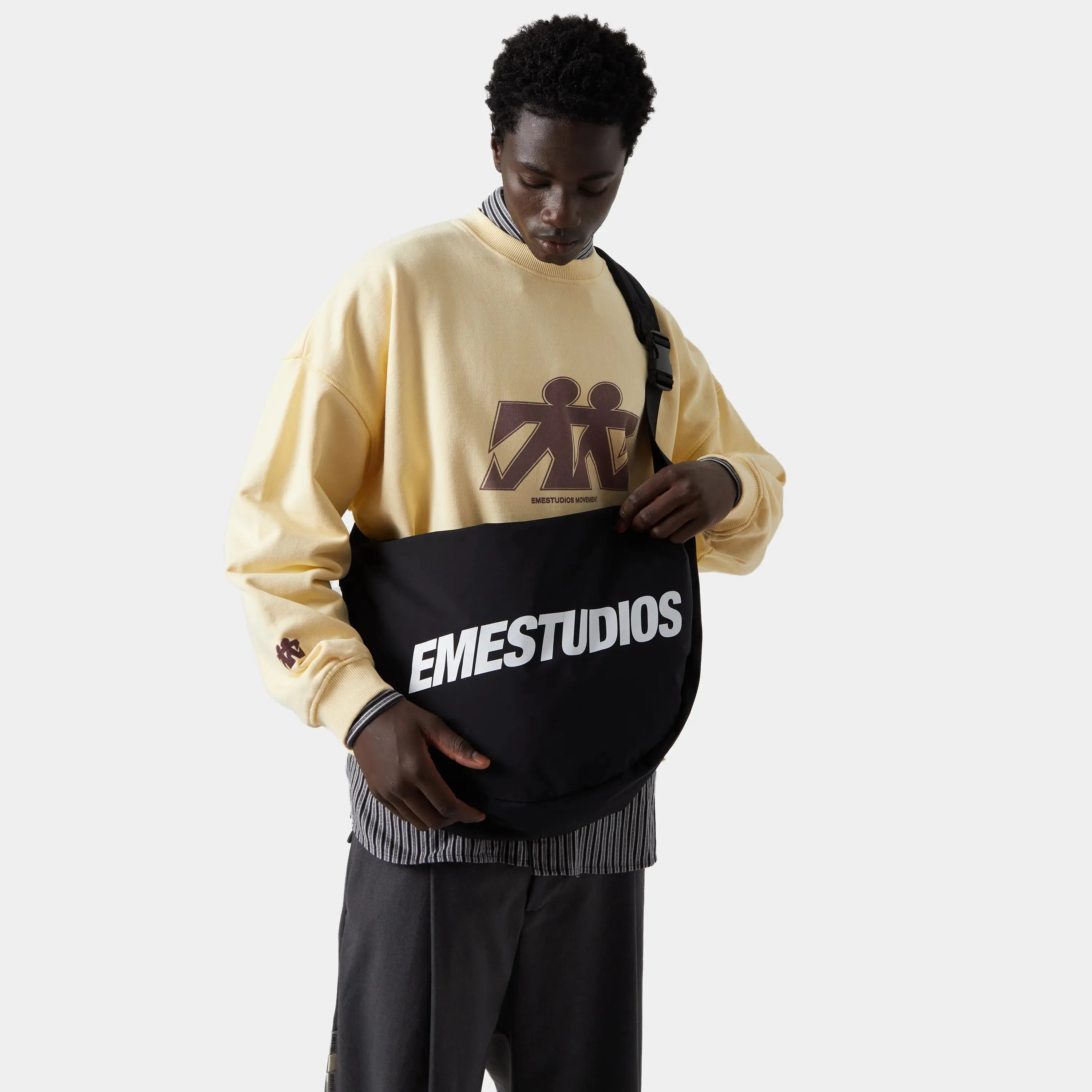 Moon Crossbody Nylon Bag sold by EME STUDIOS product image thumbnail 5