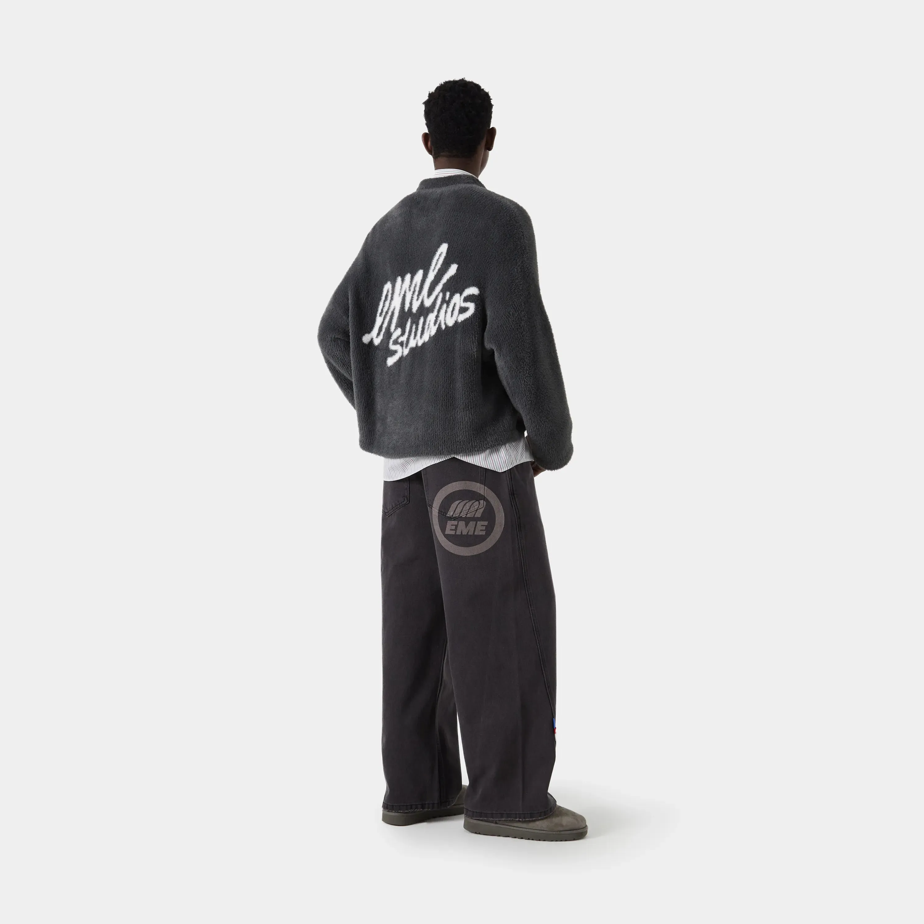 Sully Shadow Brished Knitted Polo sold by EME STUDIOS product image thumbnail 5